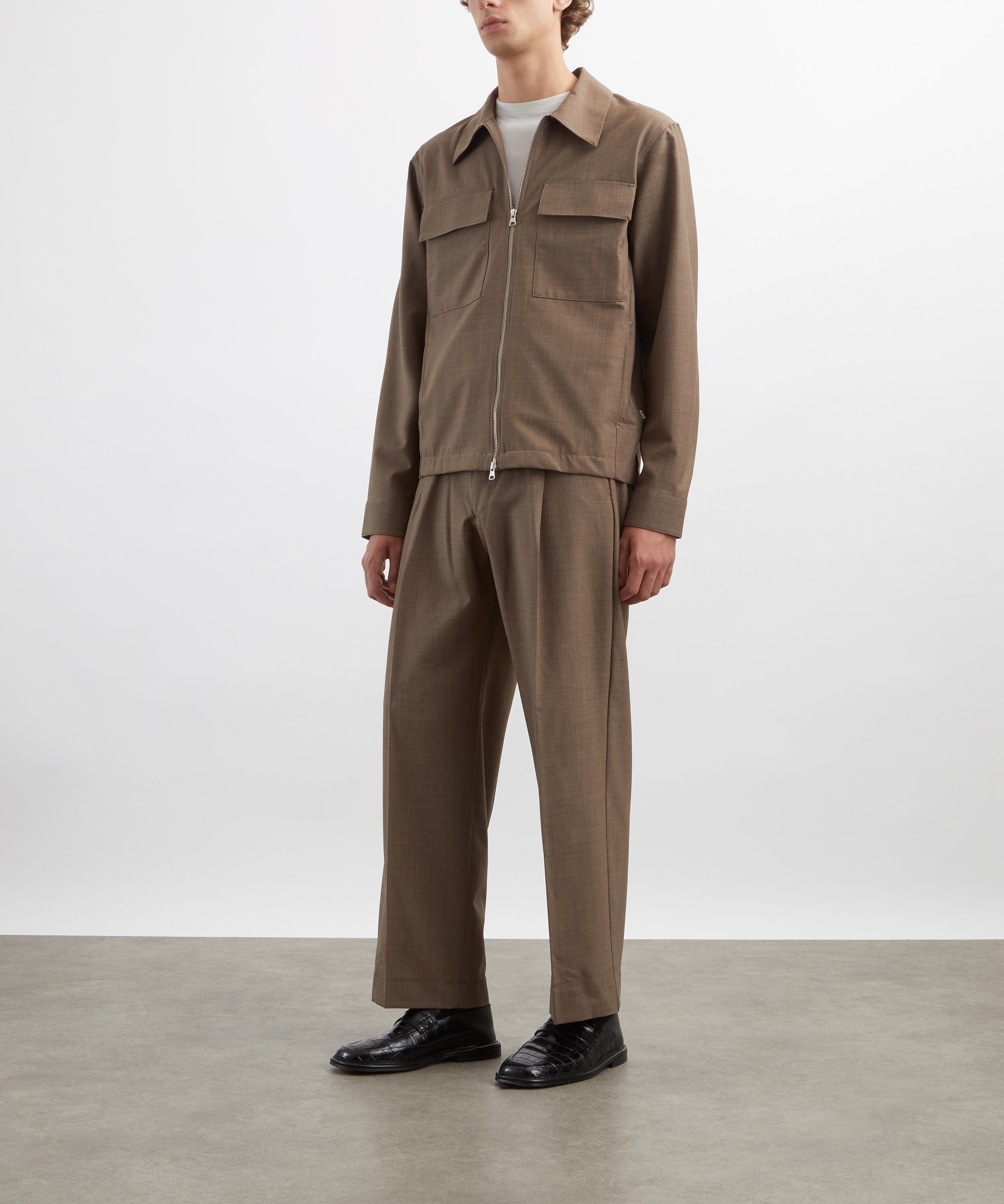 NN07 - Alban Two-Way Zipper Hybrid Jacket image number 1