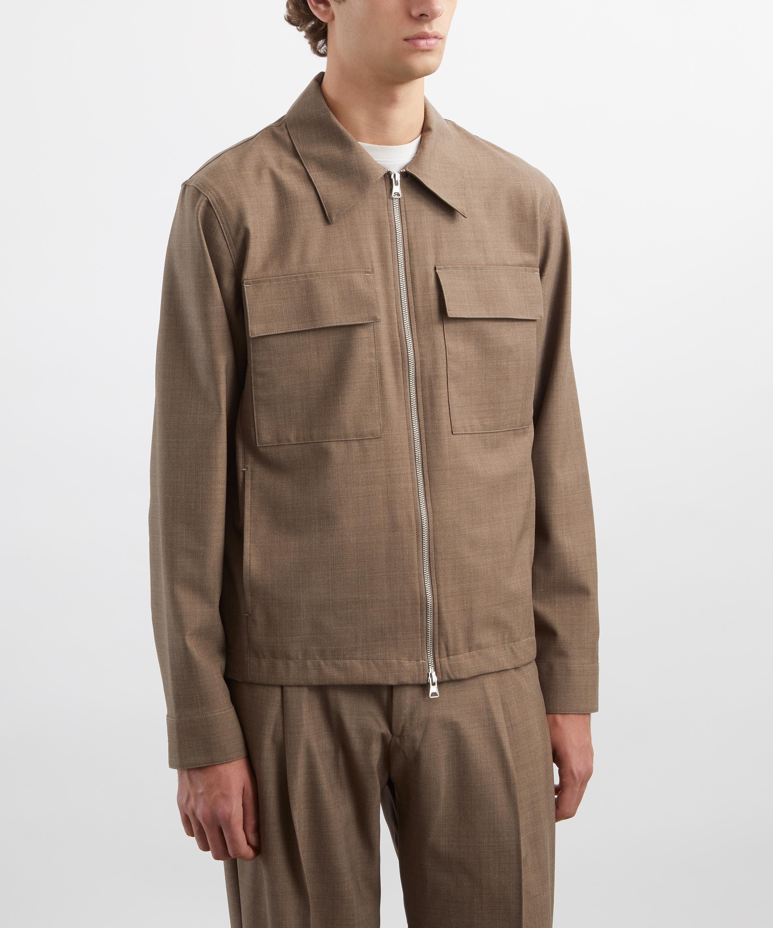 NN07 - Alban Two-Way Zipper Hybrid Jacket image number 2