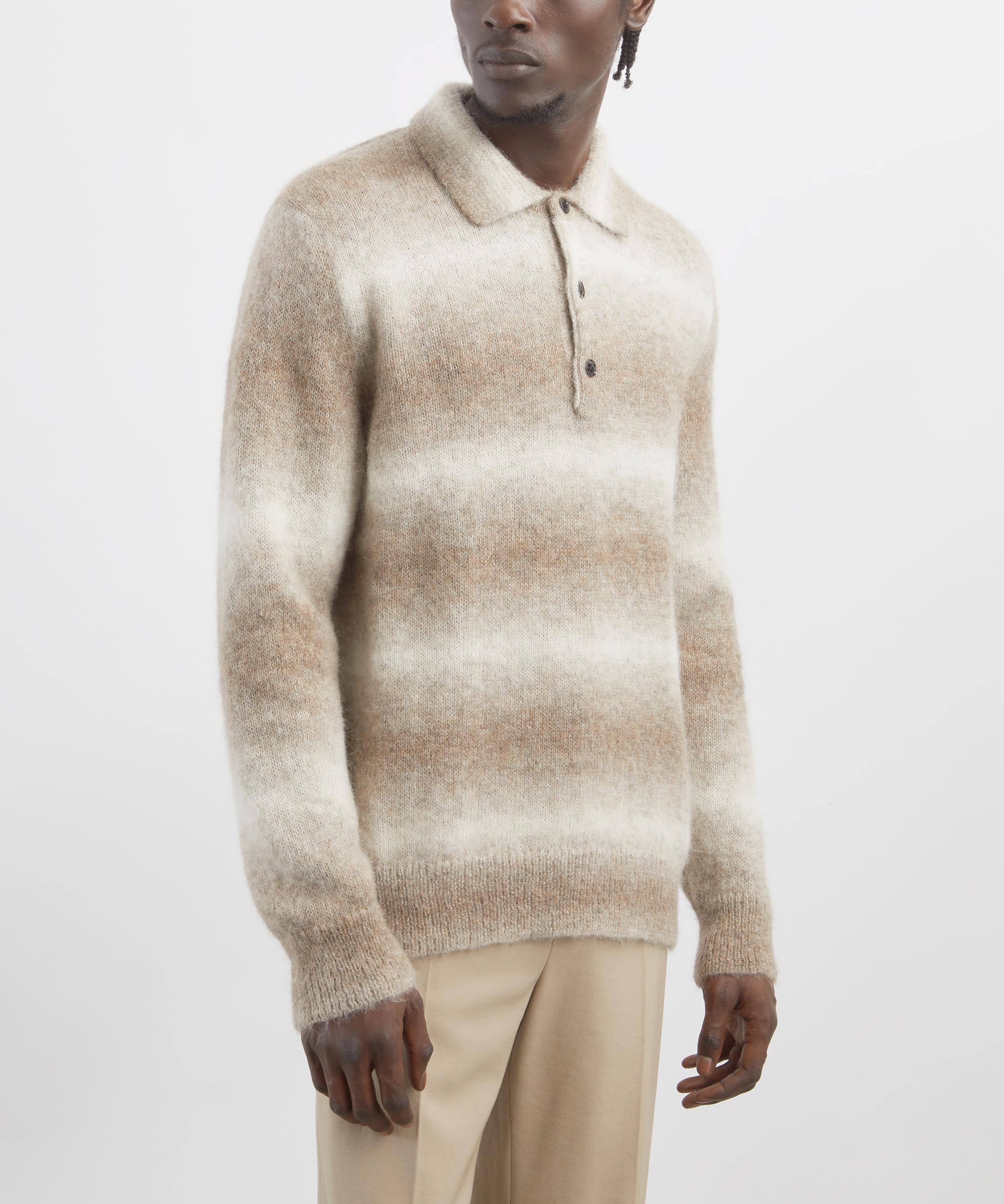 NN07 - Alfie Alpaca-Blend Polo Jumper image number 2