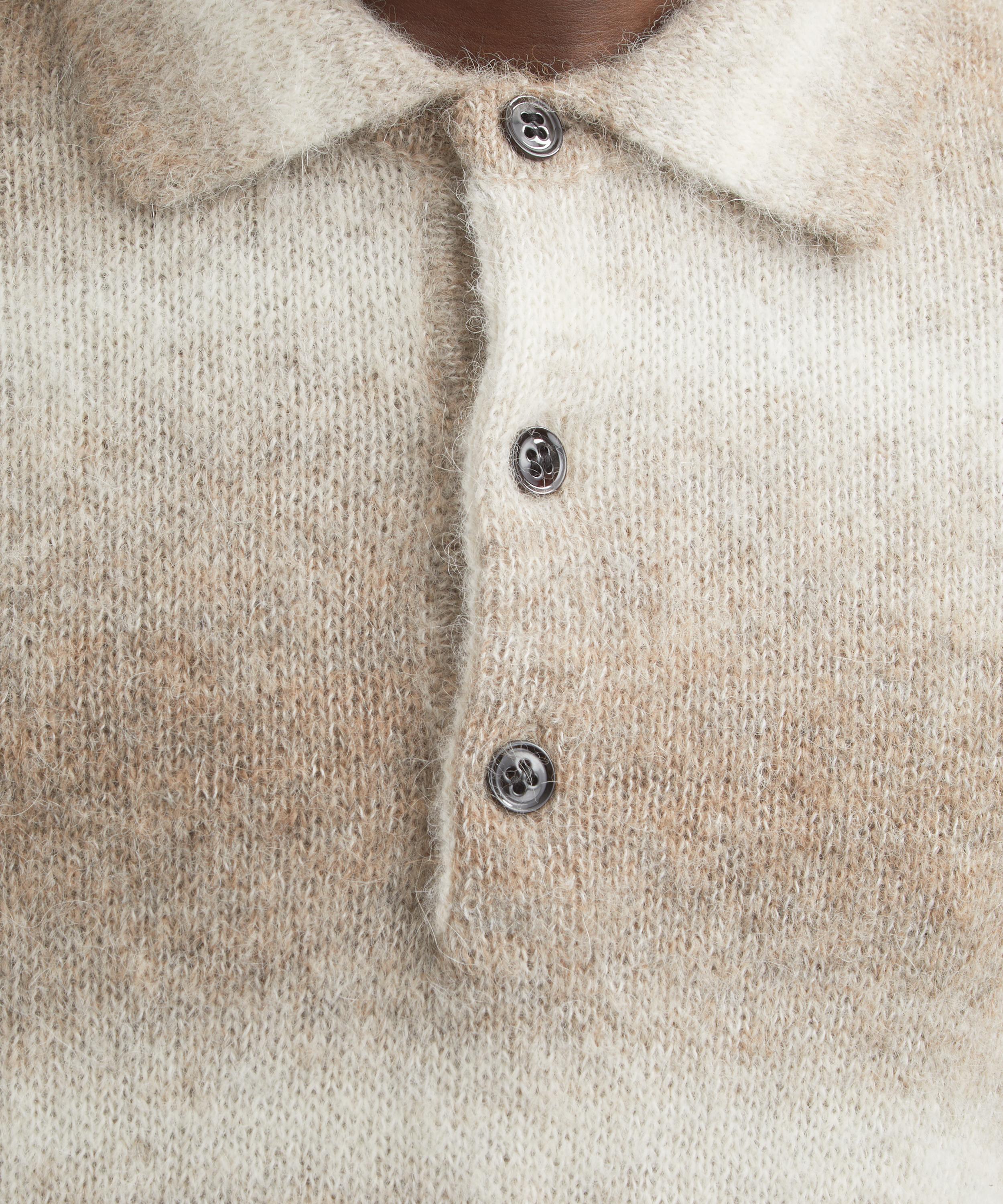 NN07 - Alfie Alpaca-Blend Polo Jumper image number 4