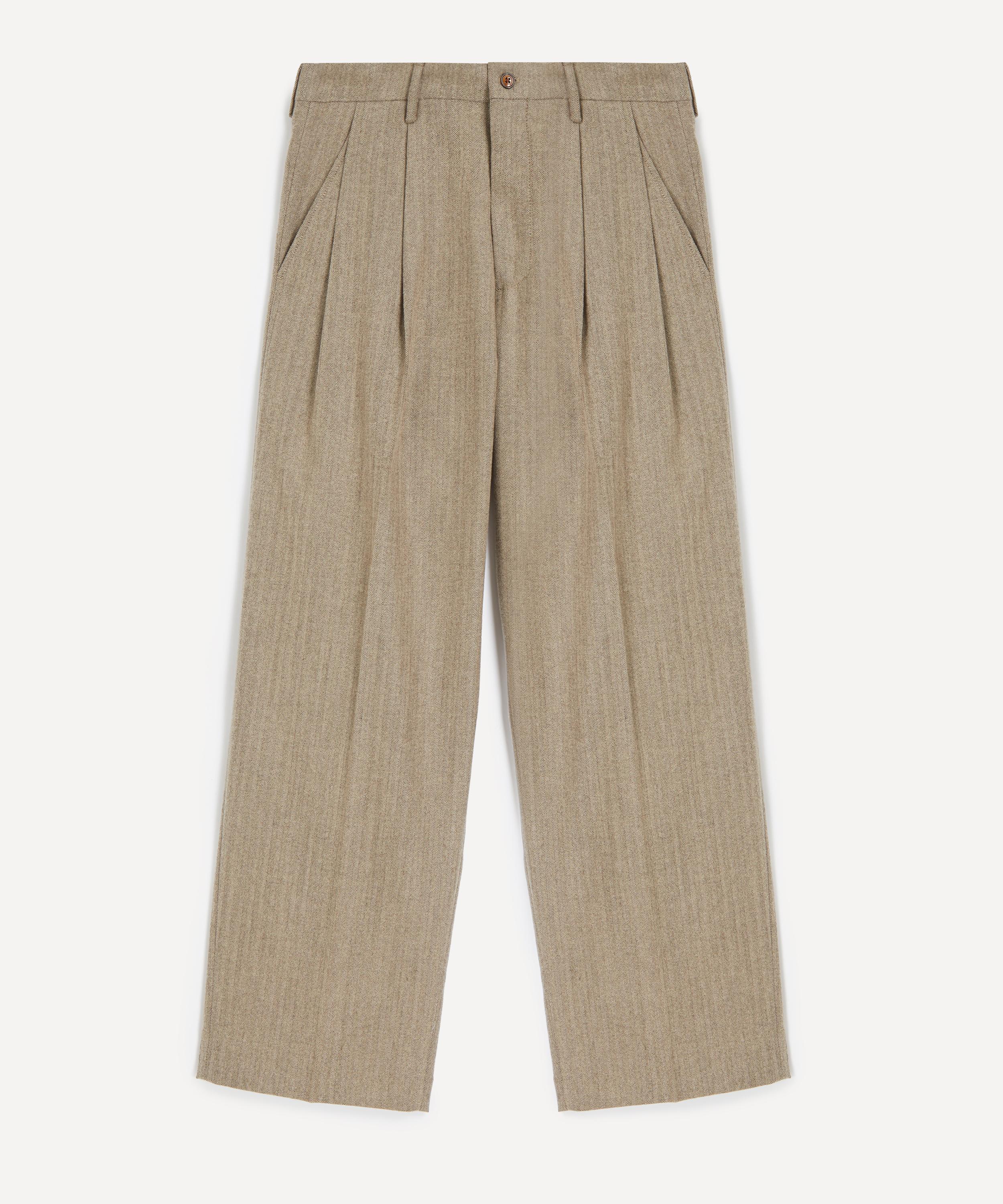 NN07 - Justin Herringbone Relaxed-Fit Trousers