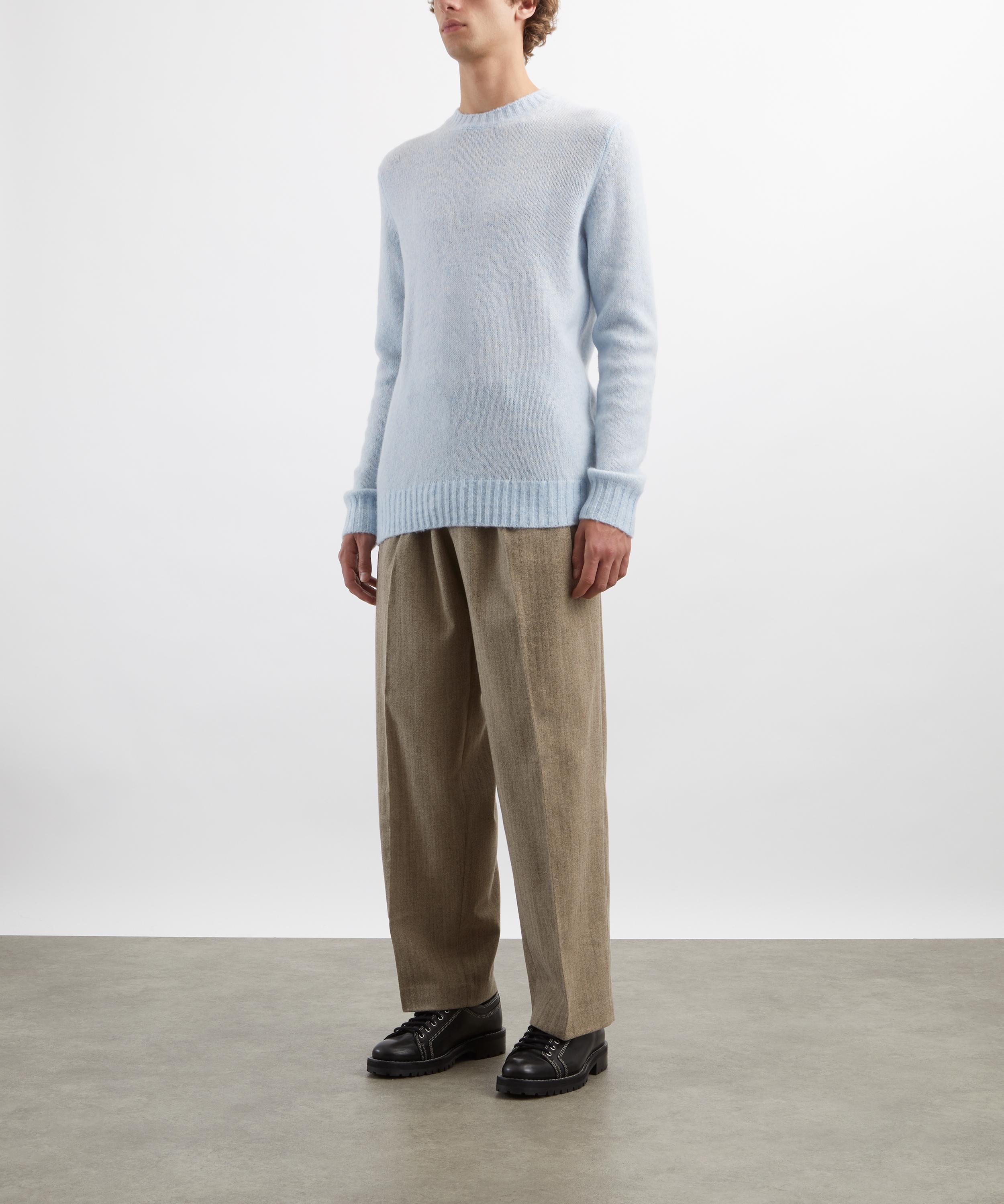 NN07 - Justin Herringbone Relaxed-Fit Trousers image number 1
