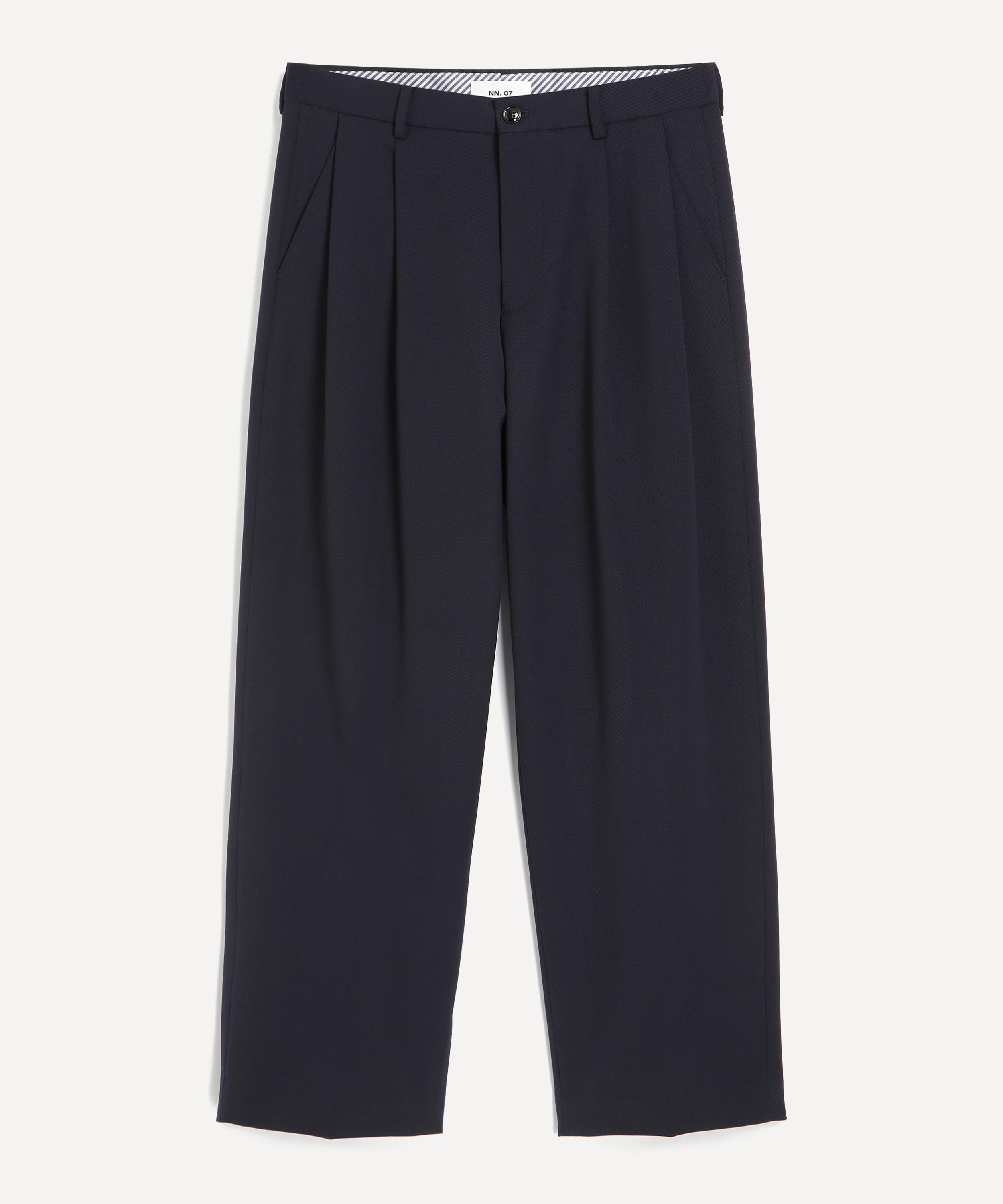 NN07 - Justin Tailored Relaxed-Fit Trousers image number 0
