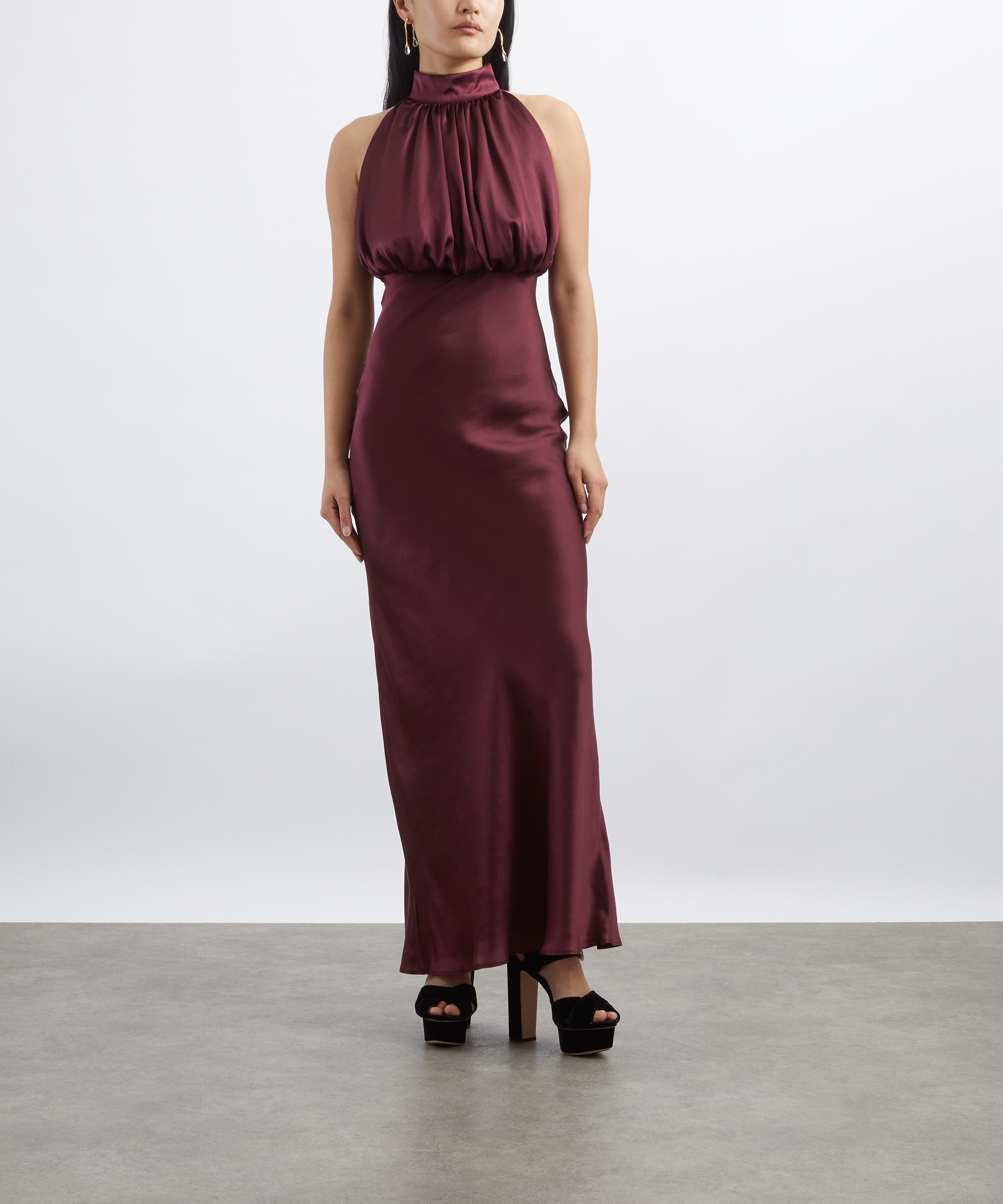 ROTATE Birger Christensen - Sleeveless Silk Dress image number 2