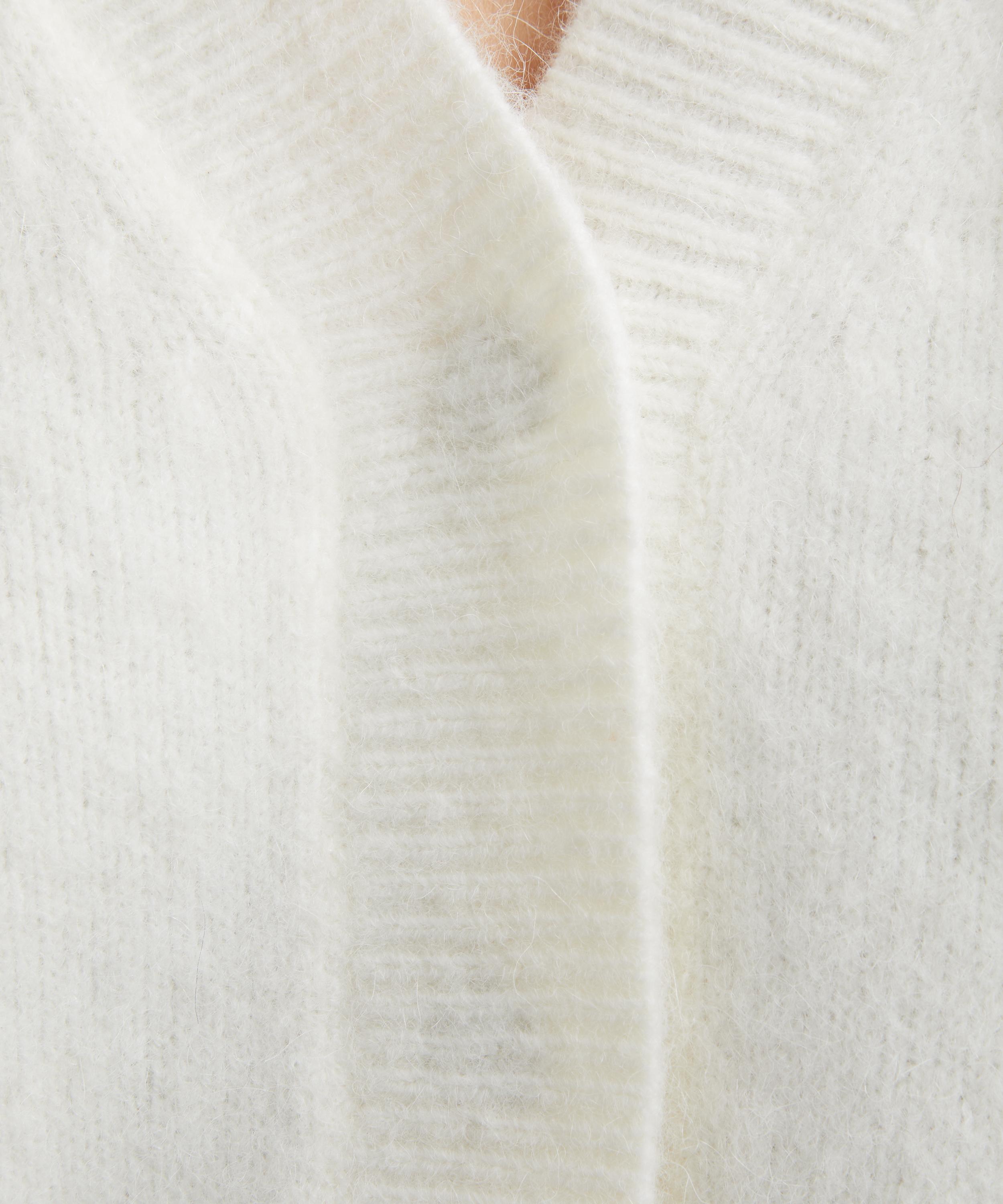 ROTATE Birger Christensen - Knit Scarf Cardigan image number 4