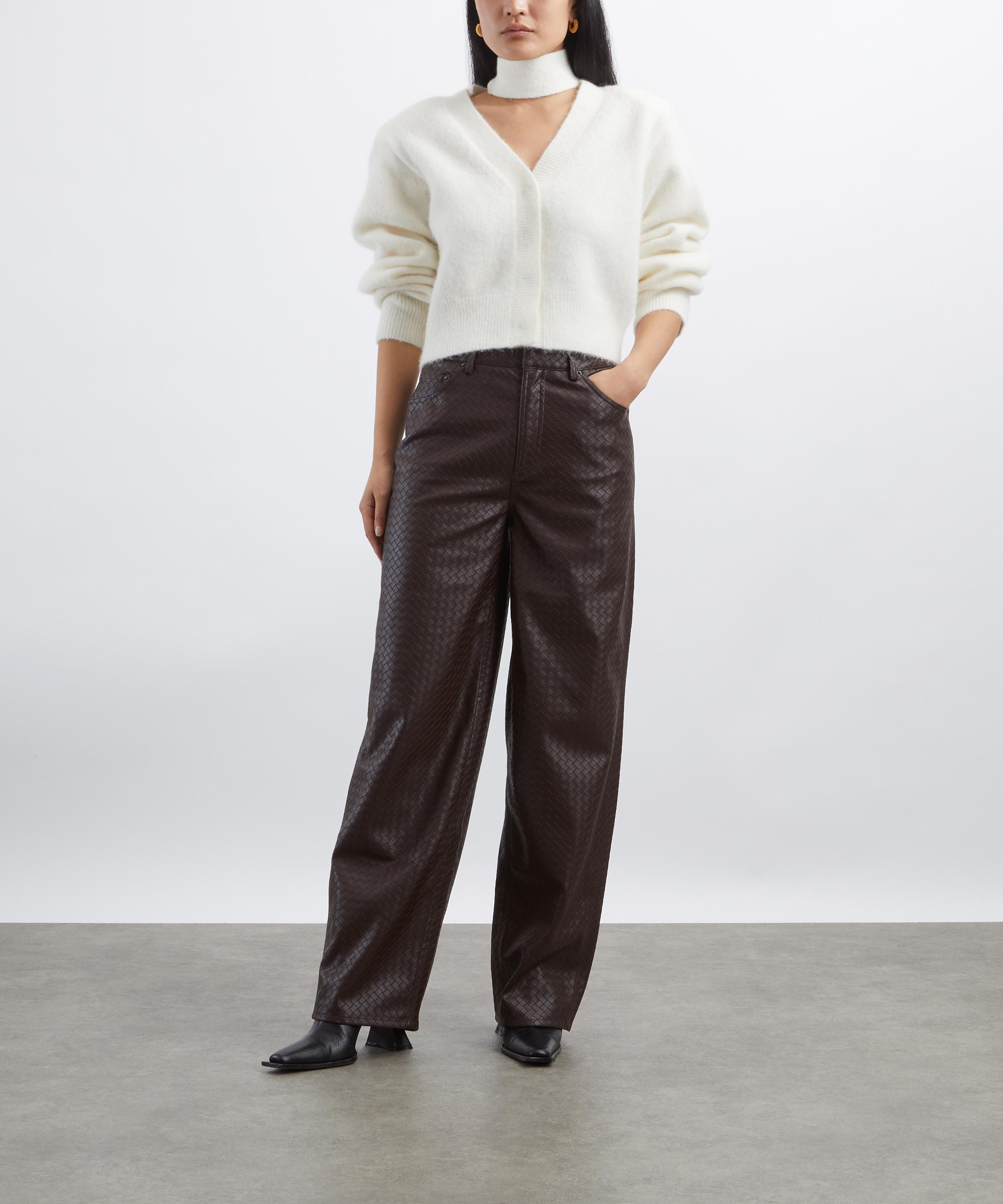 ROTATE Birger Christensen - Wide Leg 5 Pocket Trousers image number 1