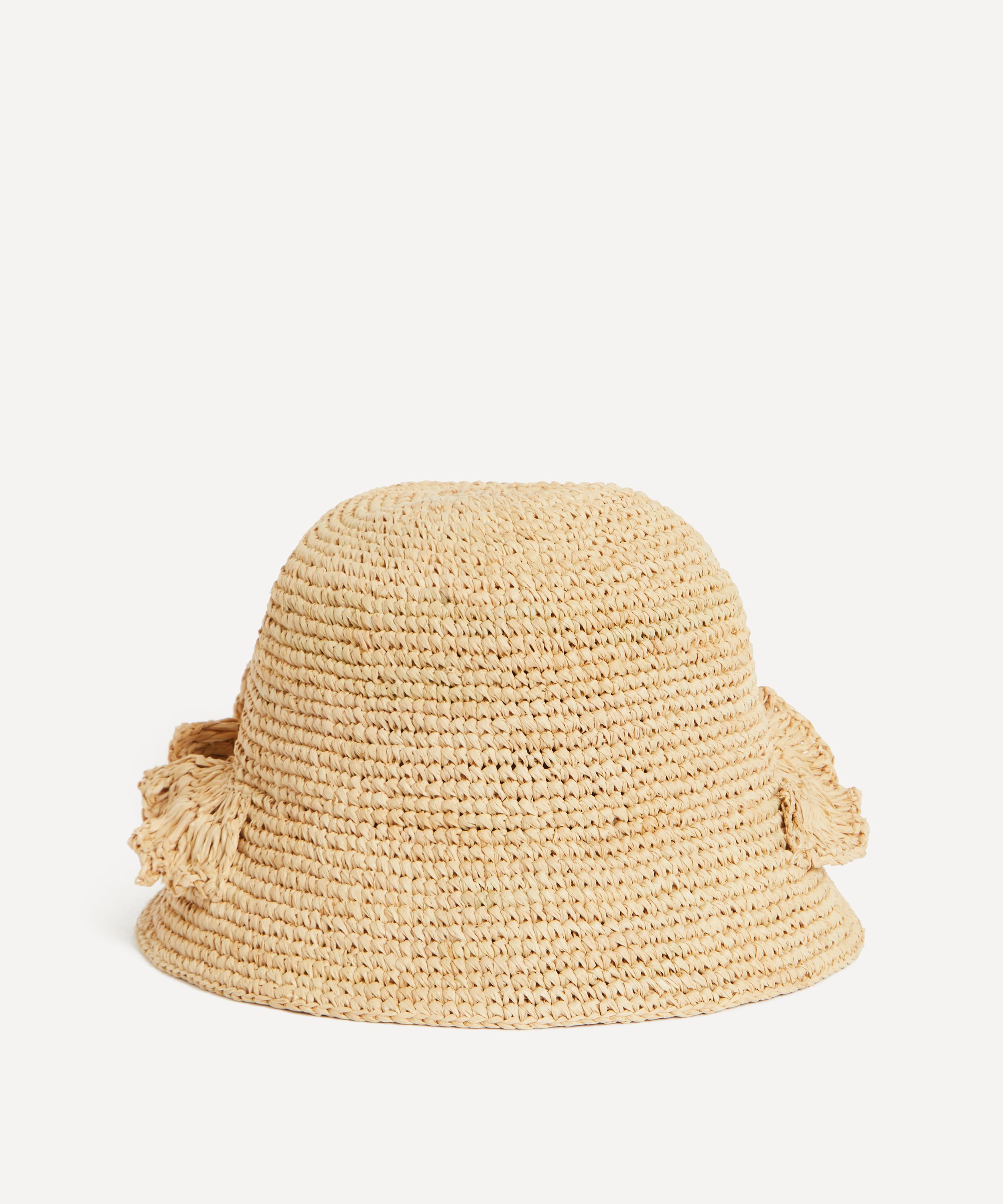 Maison N.H Paris - Monique Raffia Bucket Hat image number 1