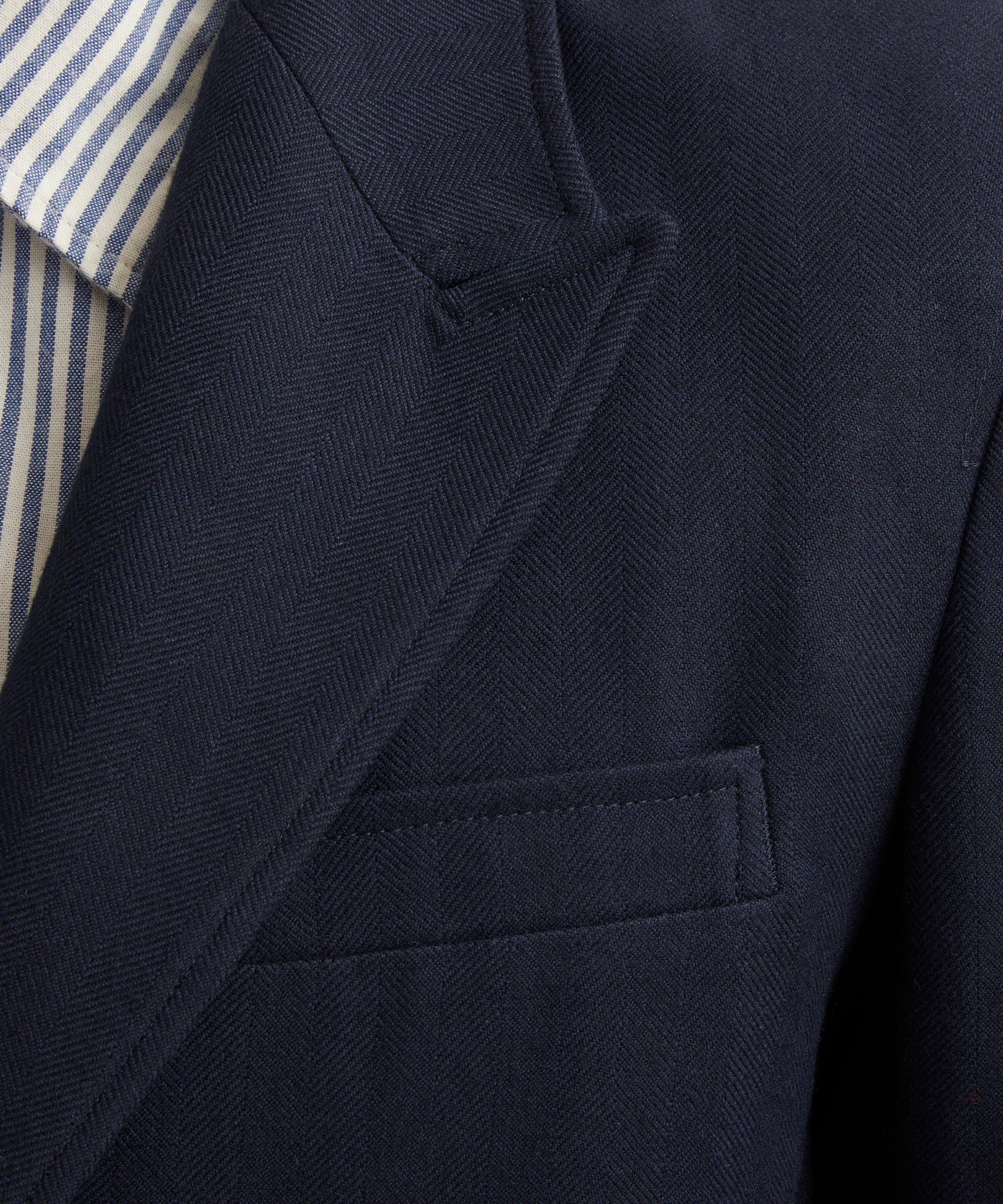 Oliver Spencer - Navy Mansfield Jacket image number 4