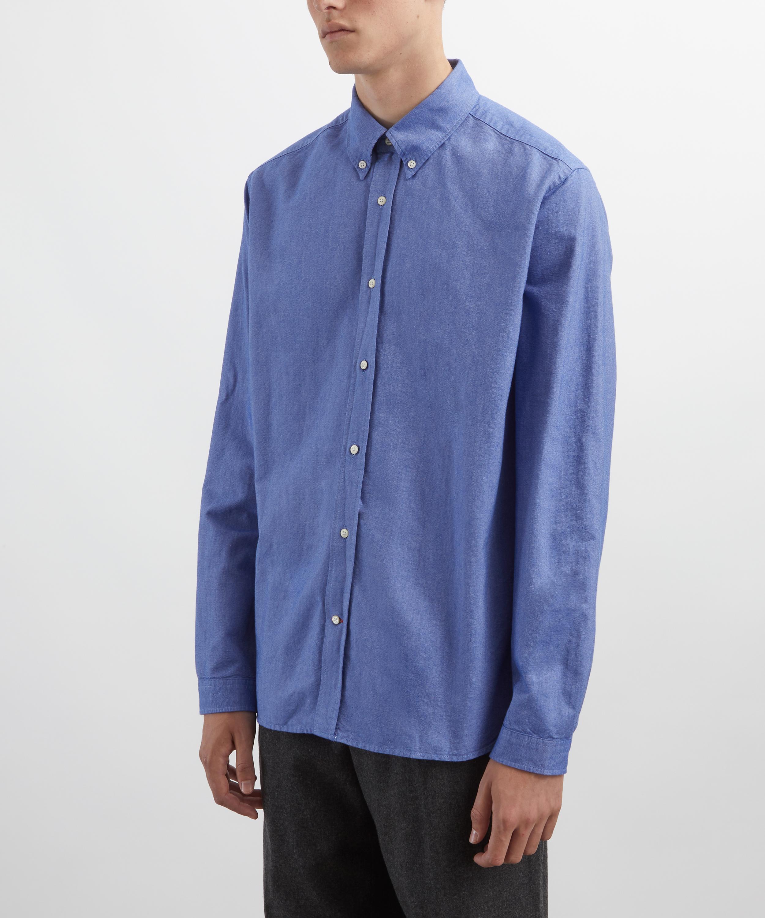 Oliver Spencer - McKenzie Blue Brook Shirt image number 2