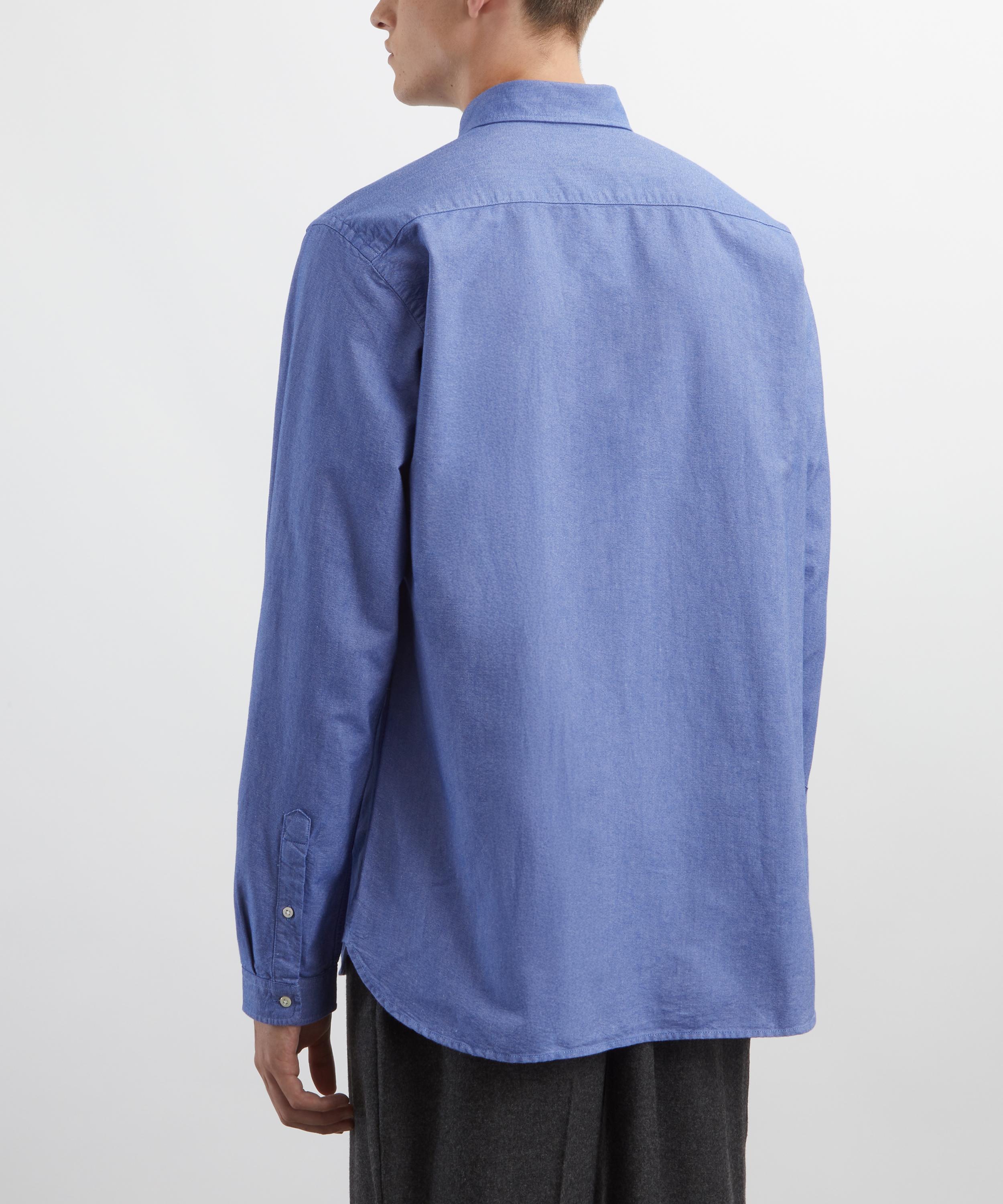 Oliver Spencer - McKenzie Blue Brook Shirt image number 3