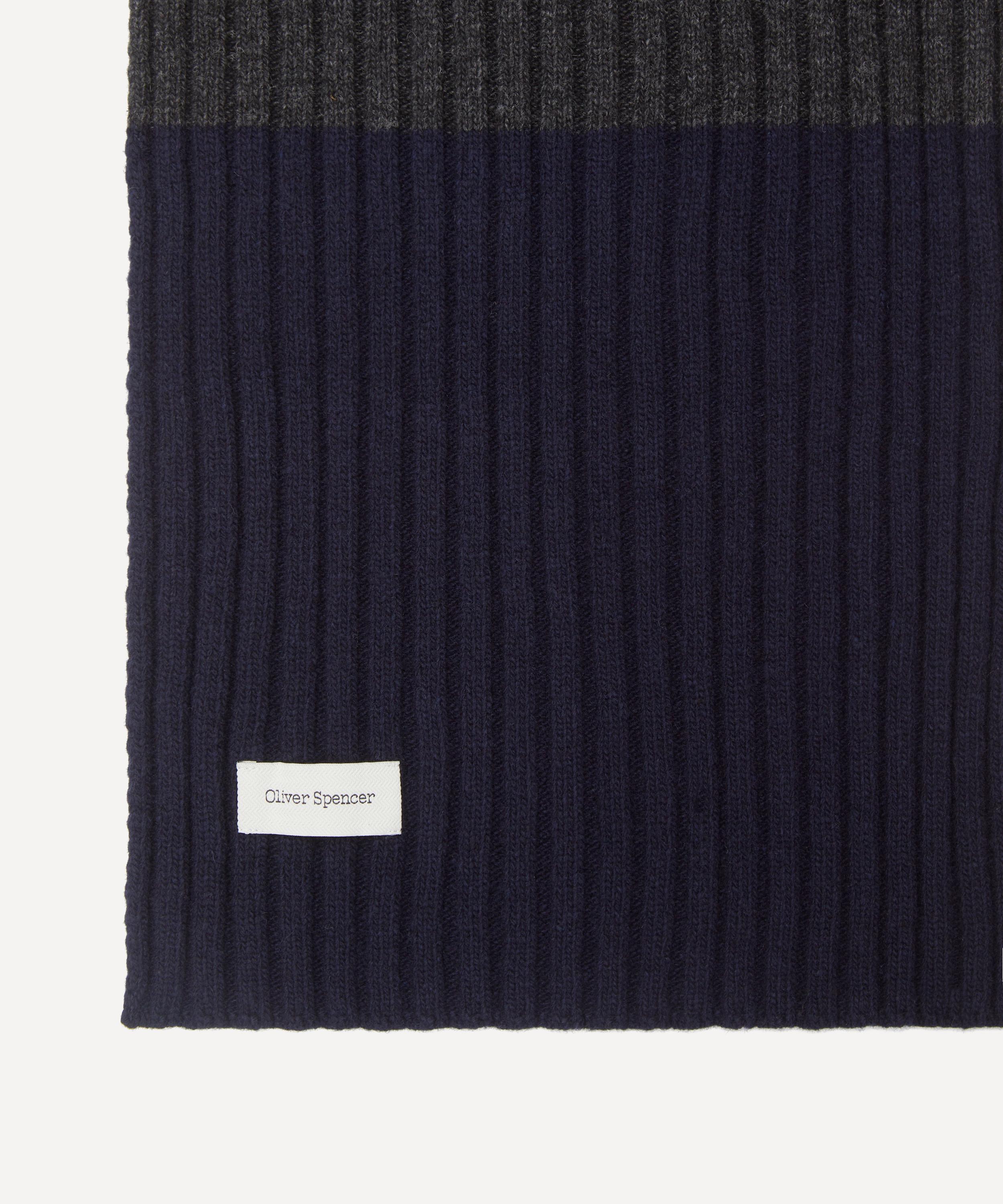 Oliver Spencer - Soane Paxton Ribbed Scarf image number 2