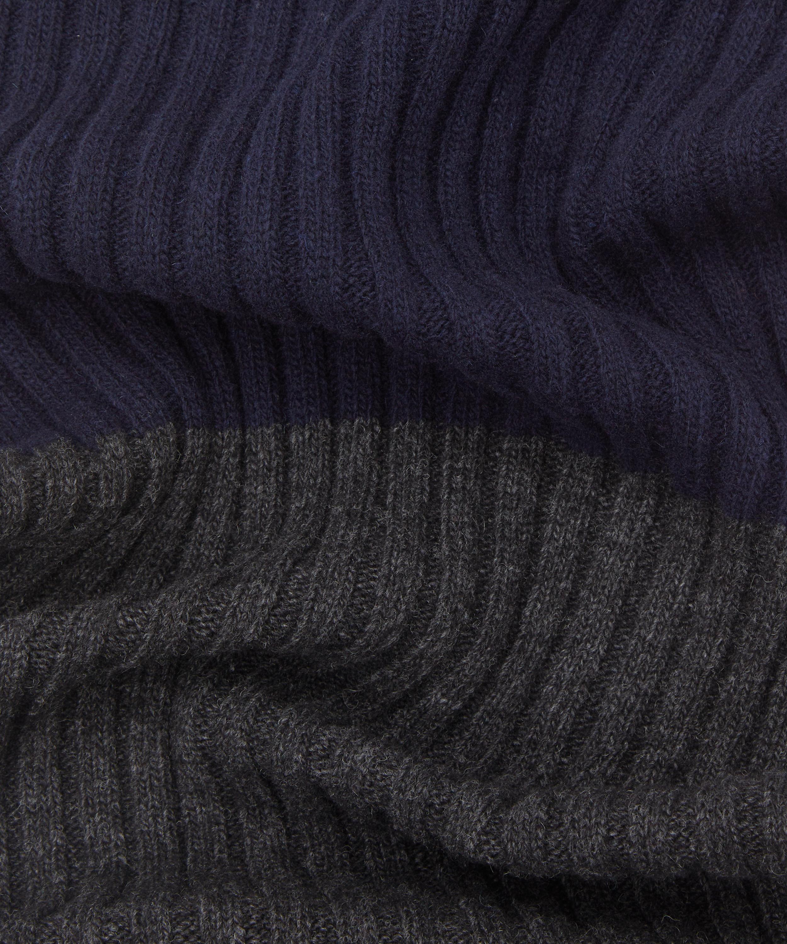 Oliver Spencer - Soane Paxton Ribbed Scarf image number 3