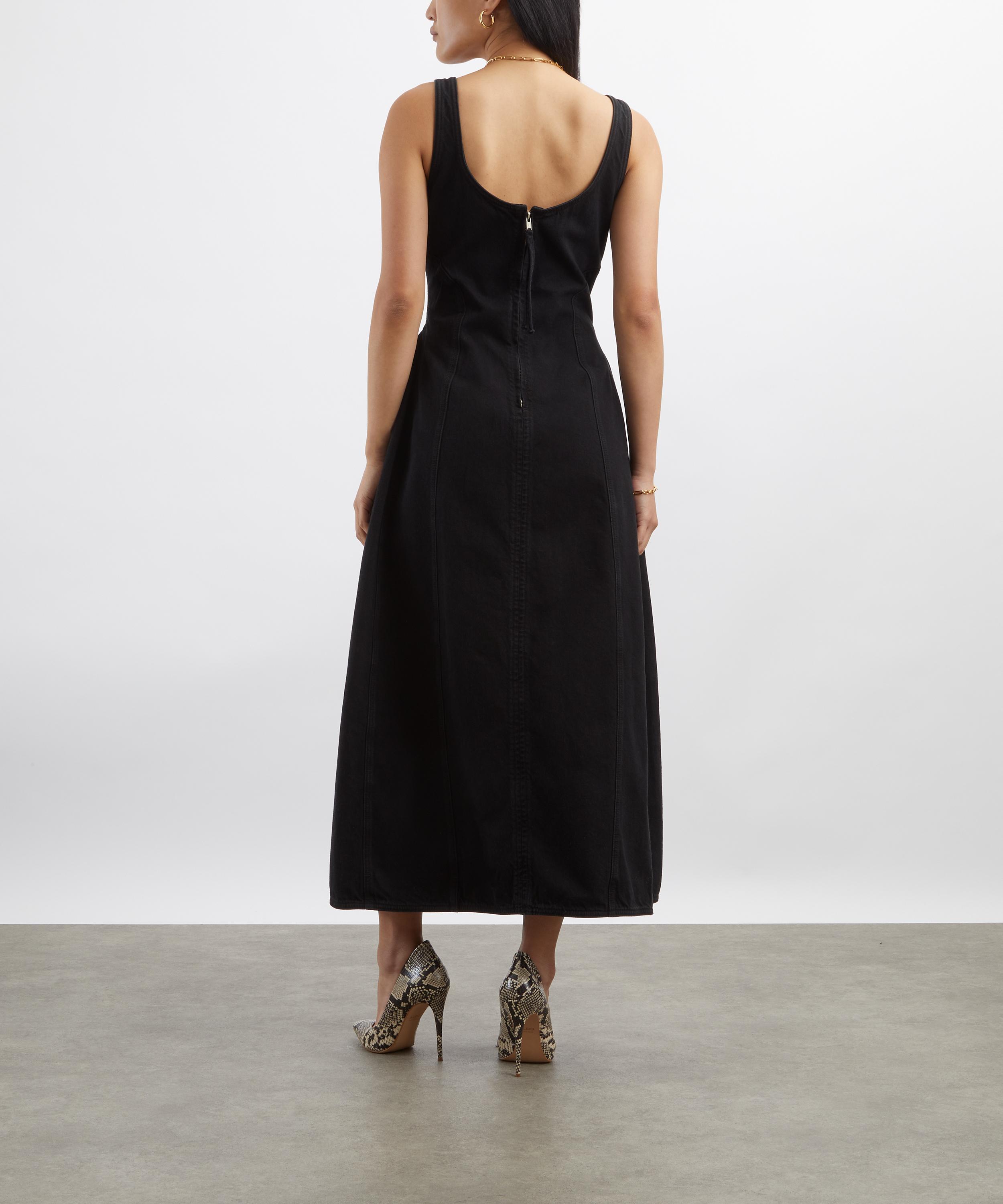 DALA - Black Cocoon Bustier Dress image number 3