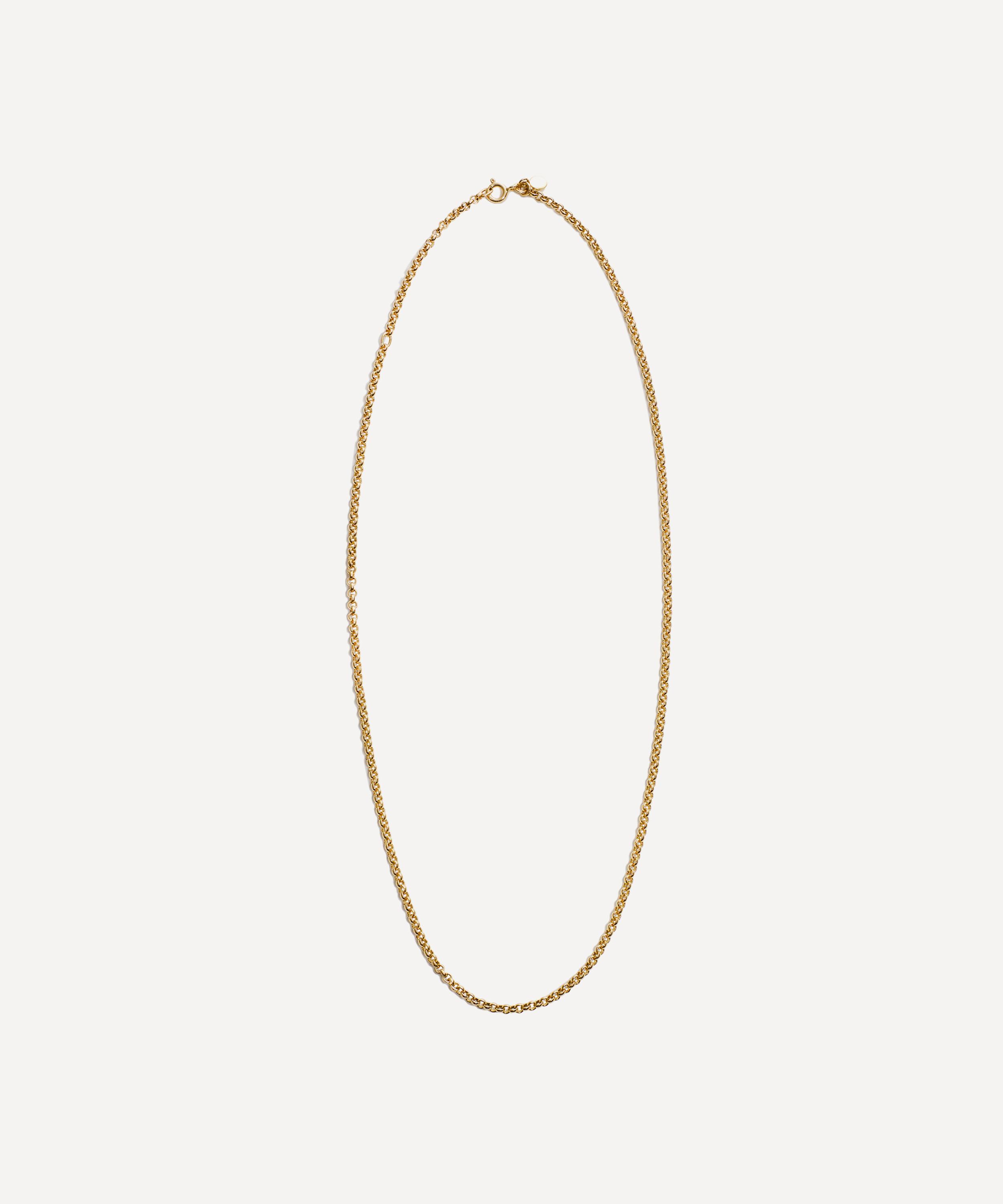 By Pariah - 14ct Gold Belcher Chain Necklace image number 0