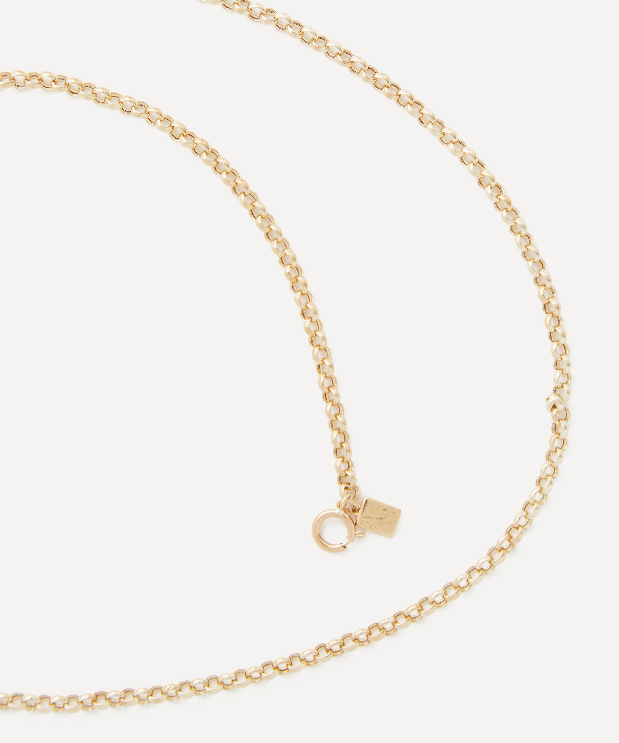 By Pariah - 14ct Gold Belcher Chain Necklace image number 1