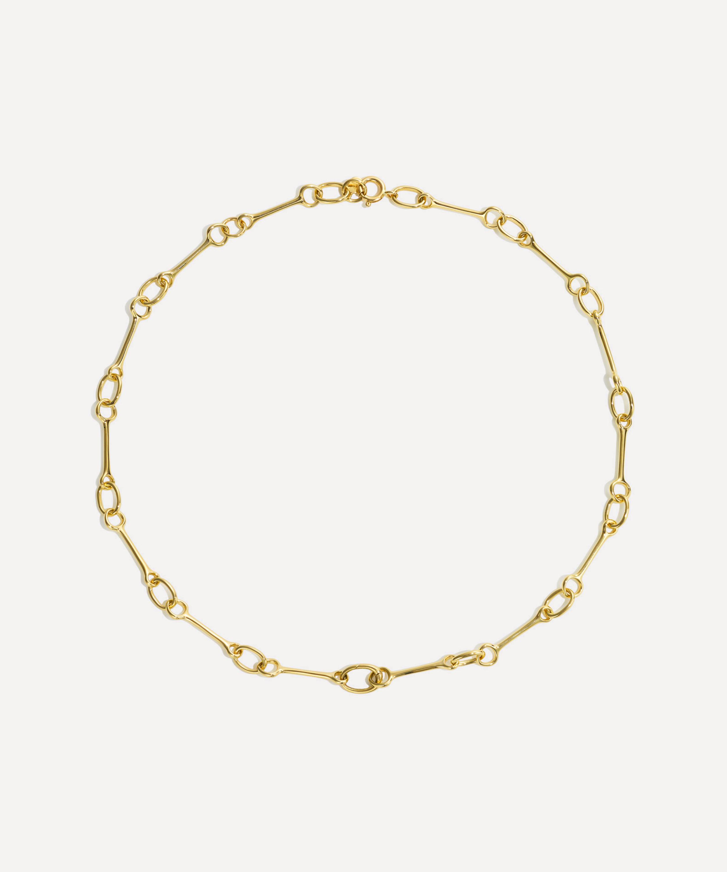 By Pariah - 14ct Gold Signature Link Necklace