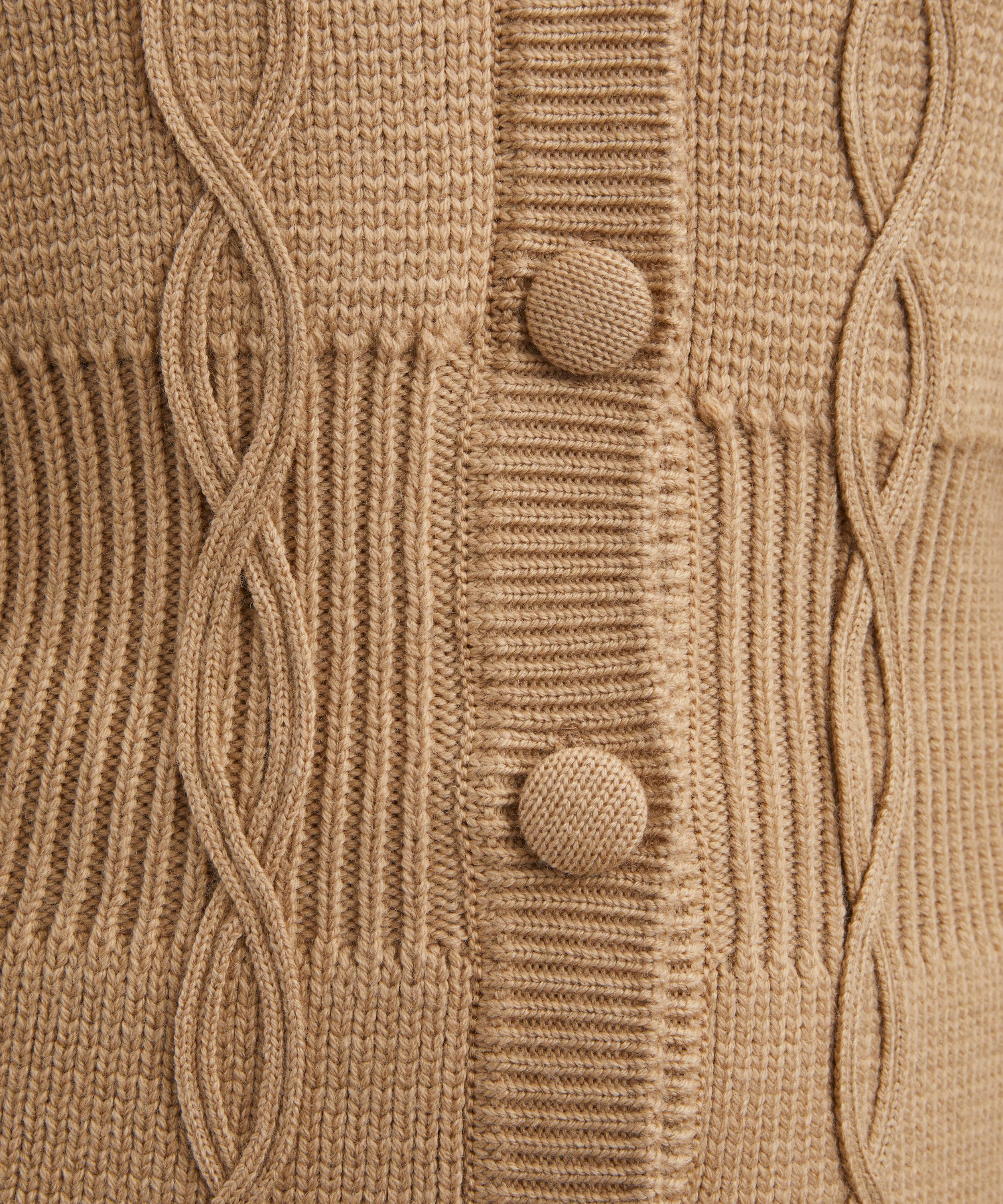 Destree - Adrian Beige Buttoned Cardigan image number 4