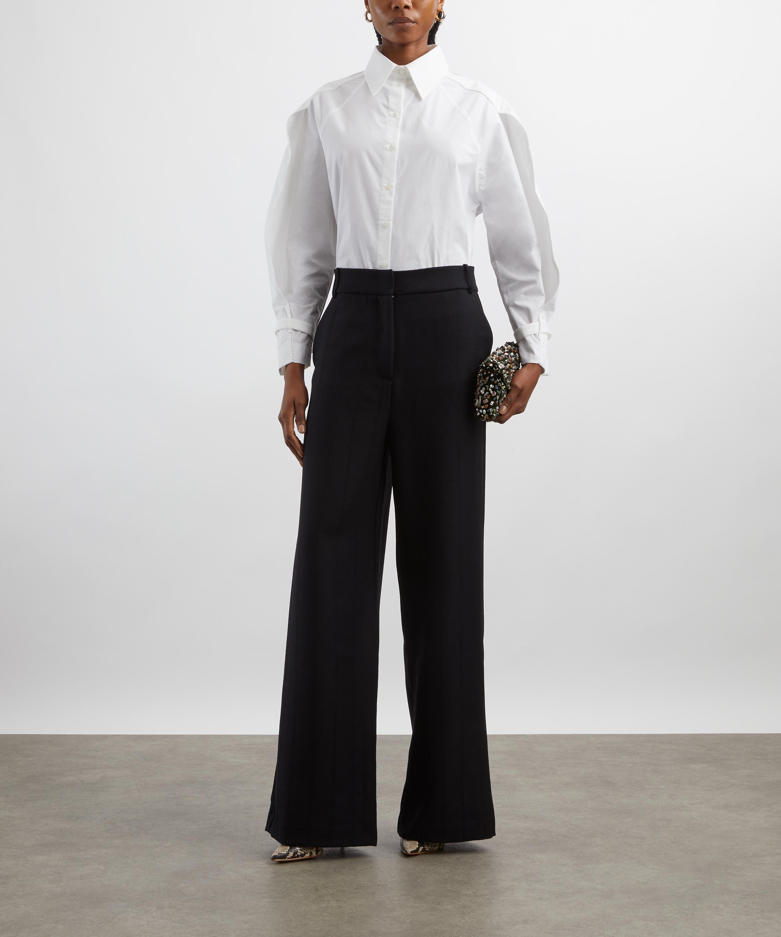 Destree - Beatrice Striped Wool Trousers image number 1