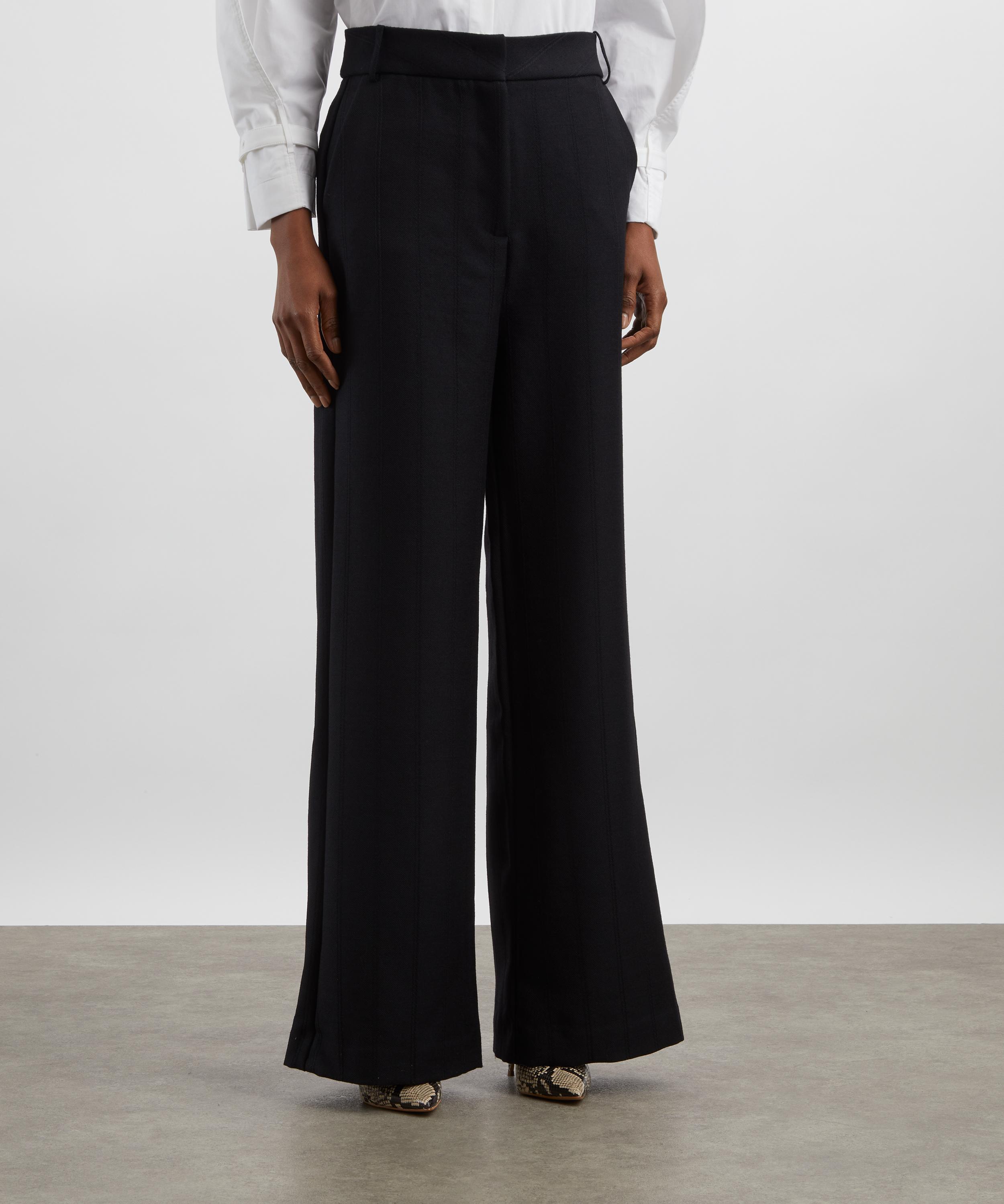 Destree - Beatrice Striped Wool Trousers image number 2