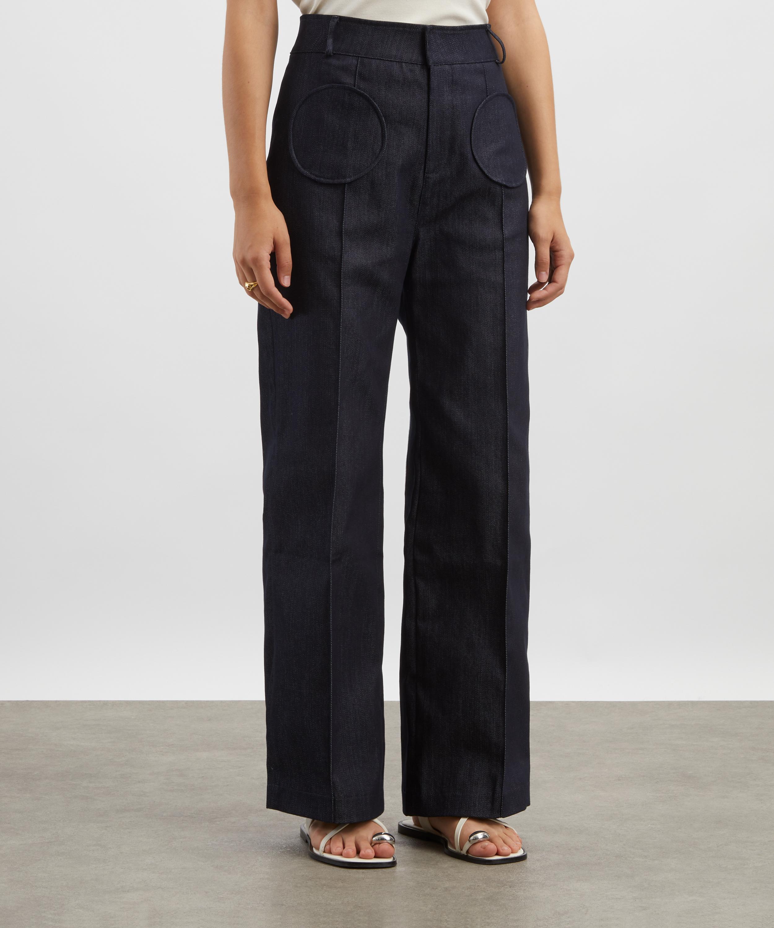 Destree - Olafur Denim Flared Trousers image number 2