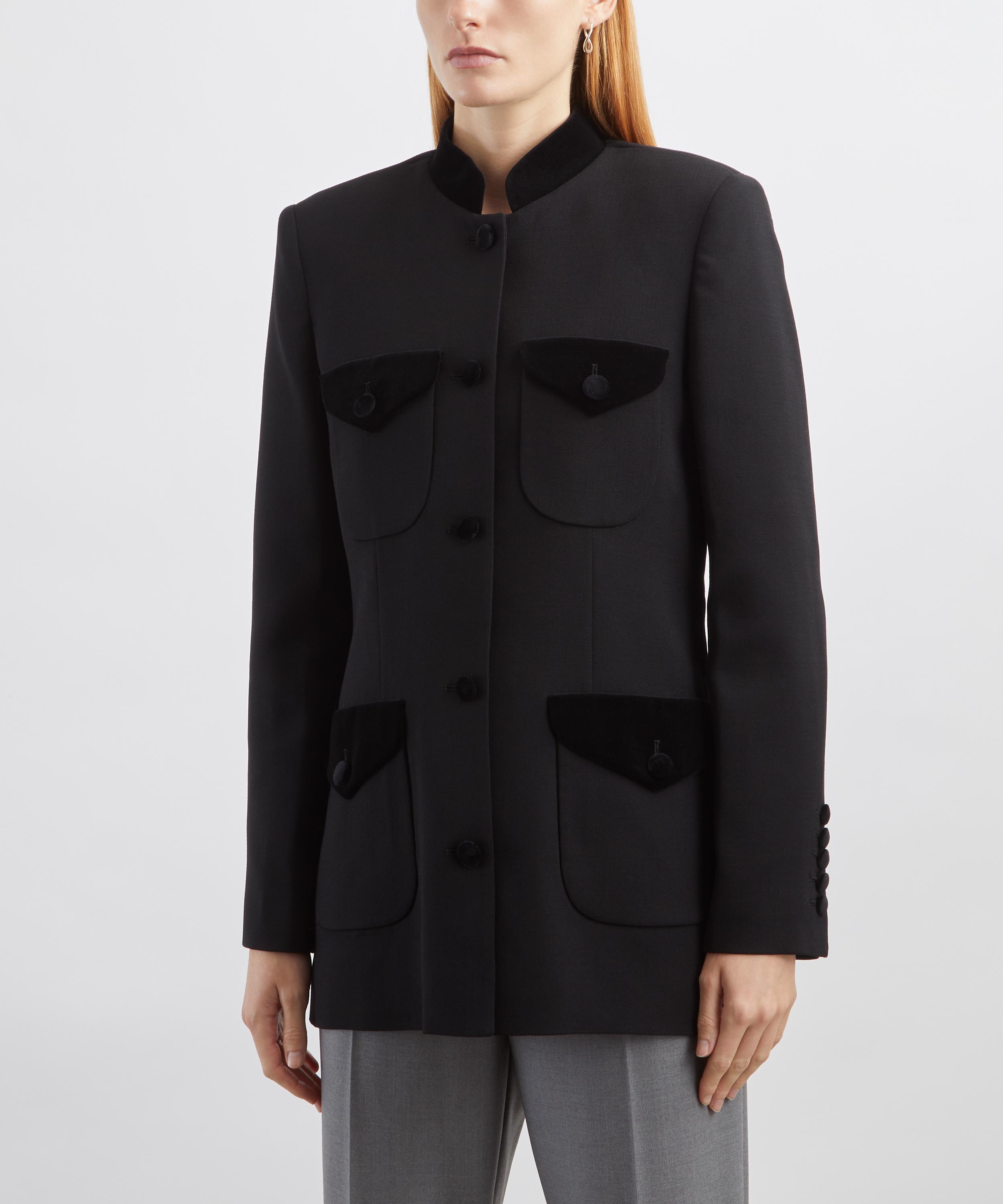 Liberowe - Raja Signature Black Wool Jacket image number 2