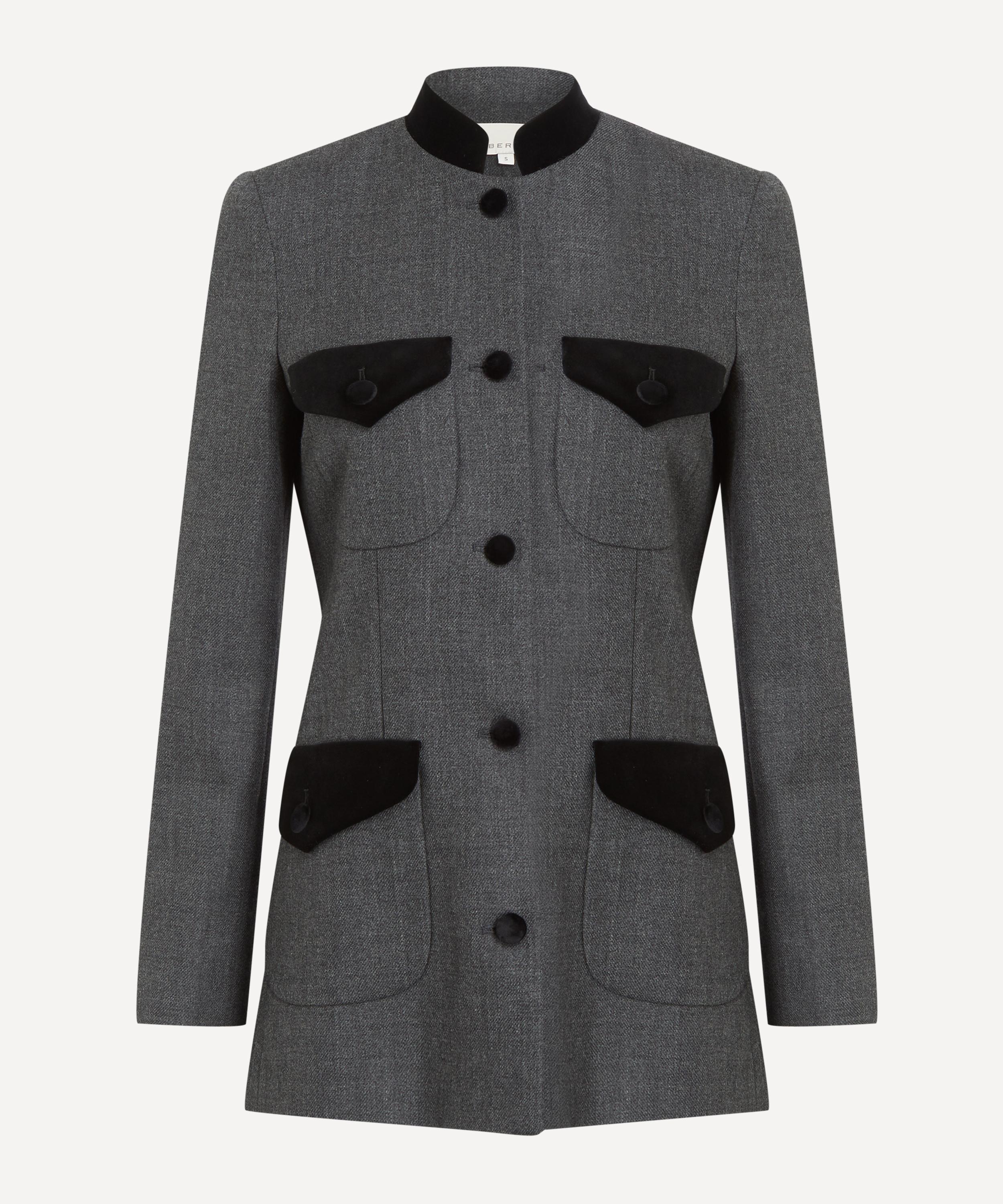 Liberowe - Raja Signature Grey Wool Jacket image number 0