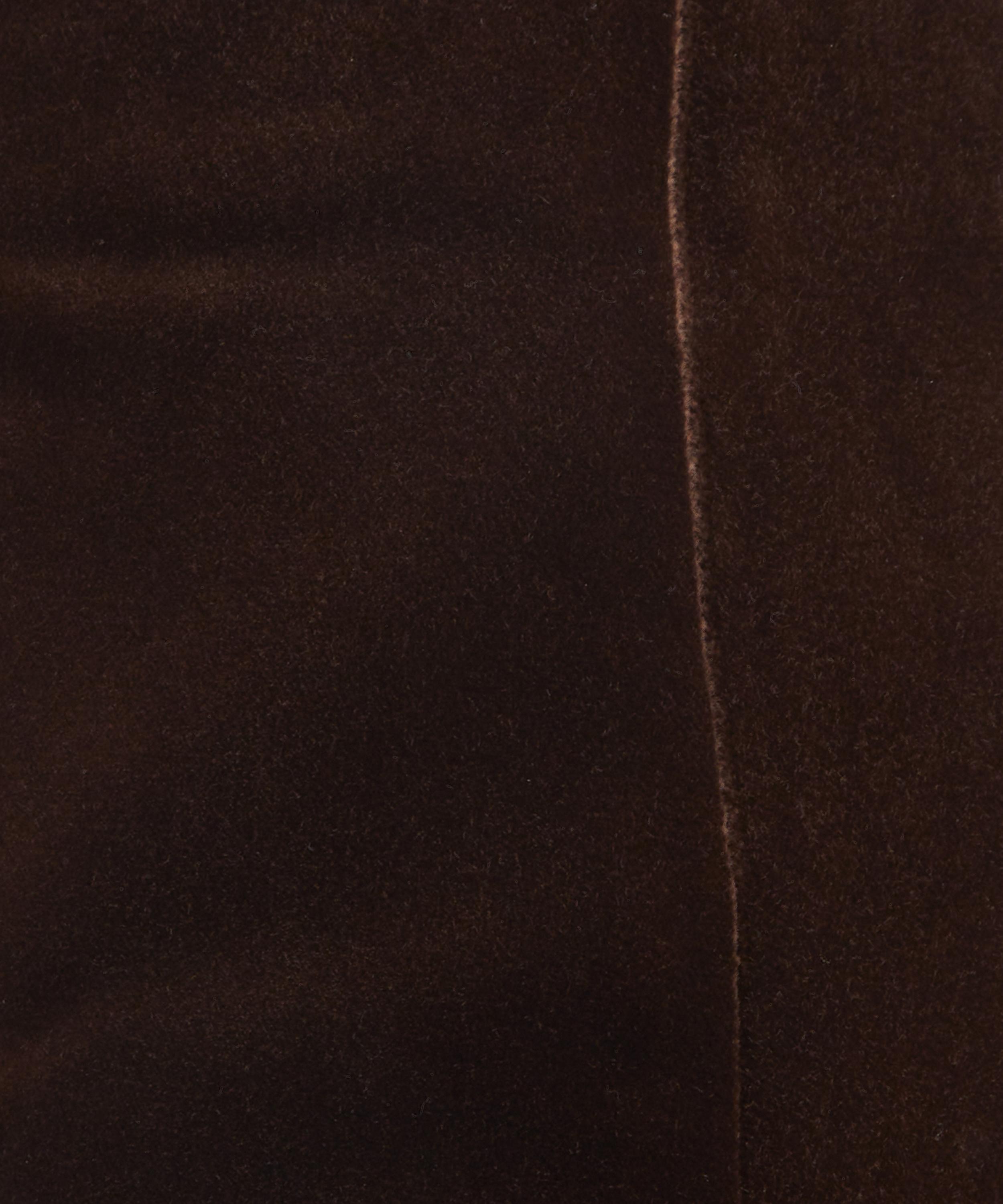 Liberowe - Chocolate Velvet Vera Mini Skirt image number 4