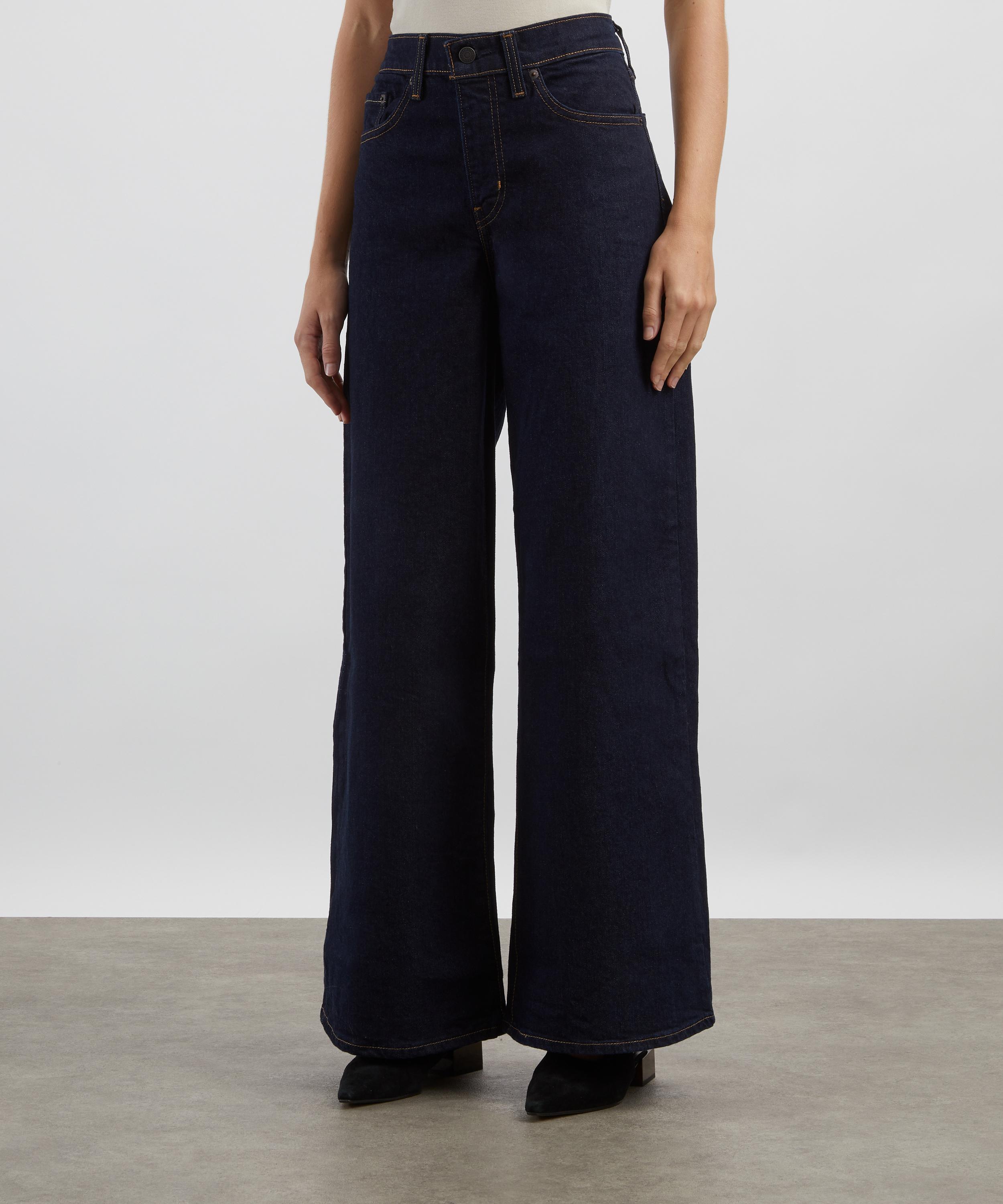 Levi's - 728 High Rise Wide-Leg Jeans in Retro Rinse image number 2