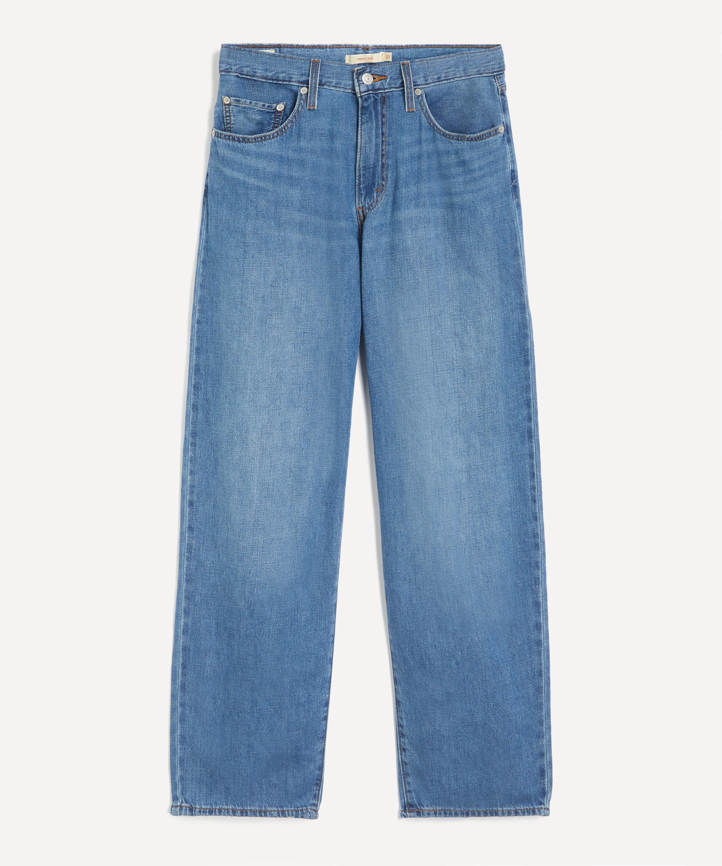 Levi's - Baggy Dad Linen-Denim Jeans in Heavy Check image number 0
