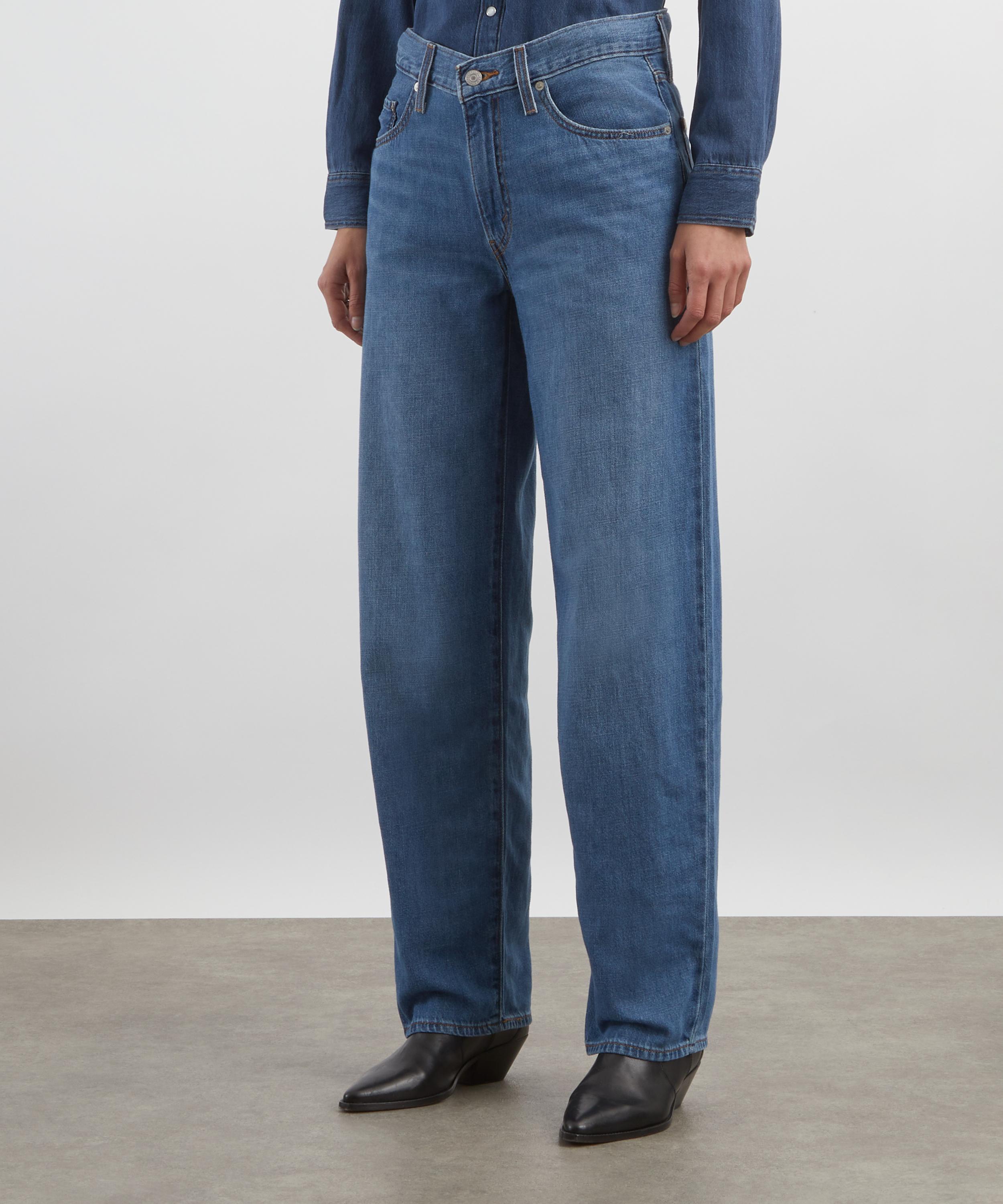 Levi's - Baggy Dad Linen-Denim Jeans in Heavy Check image number 2