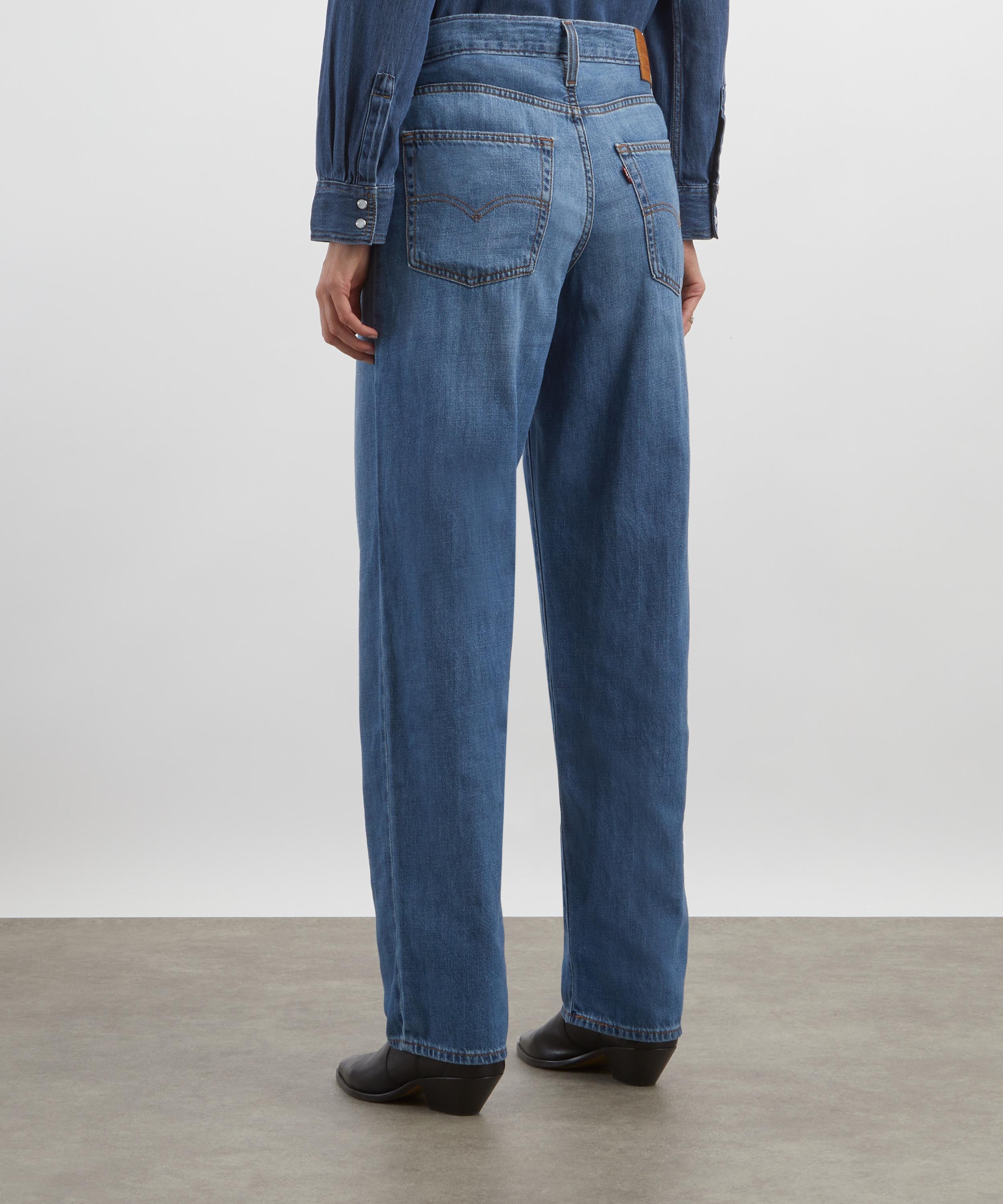 Levi's - Baggy Dad Linen-Denim Jeans in Heavy Check image number 3