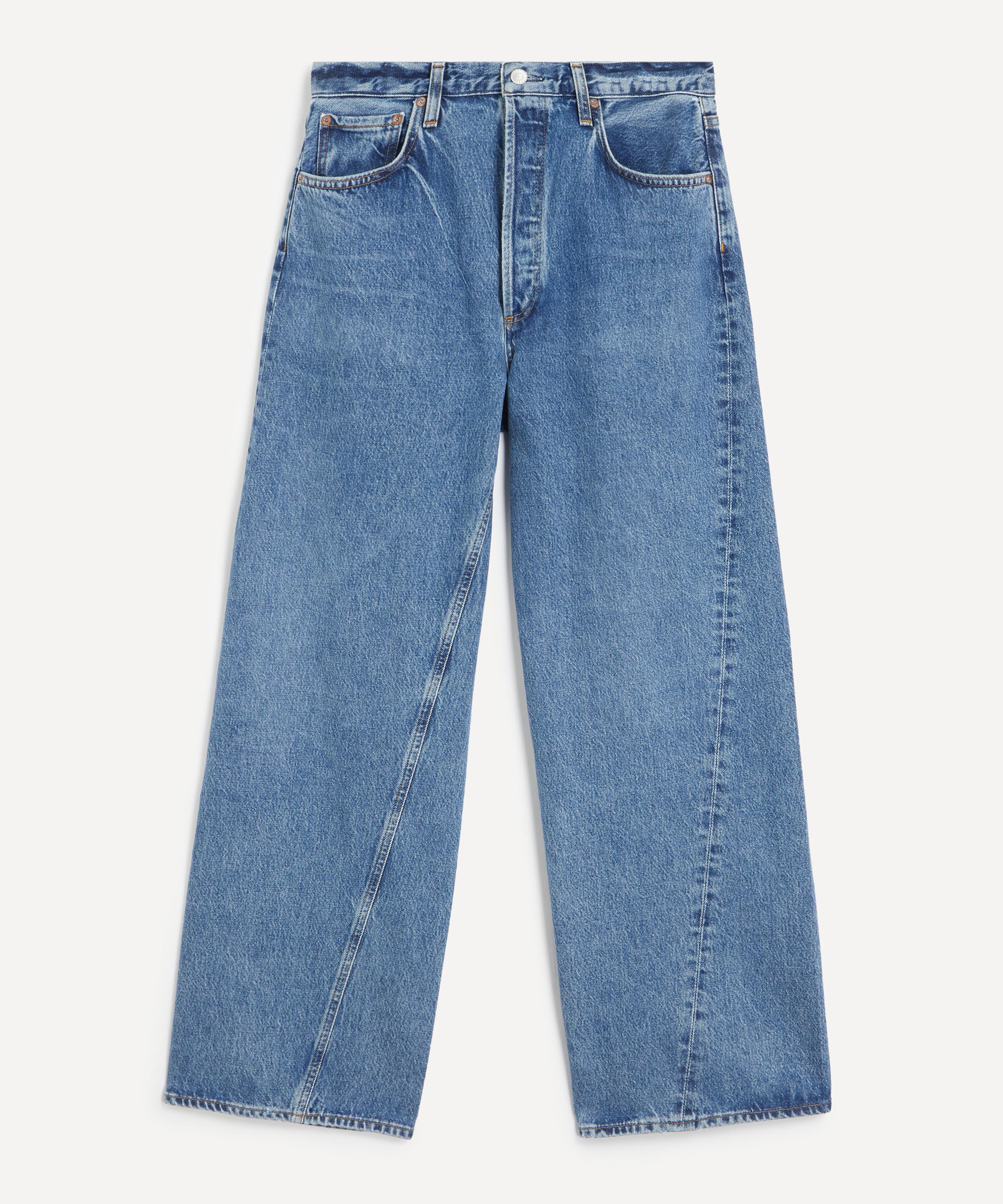 AGOLDE - Twist Low Slung Baggy Jeans in Myth image number 0