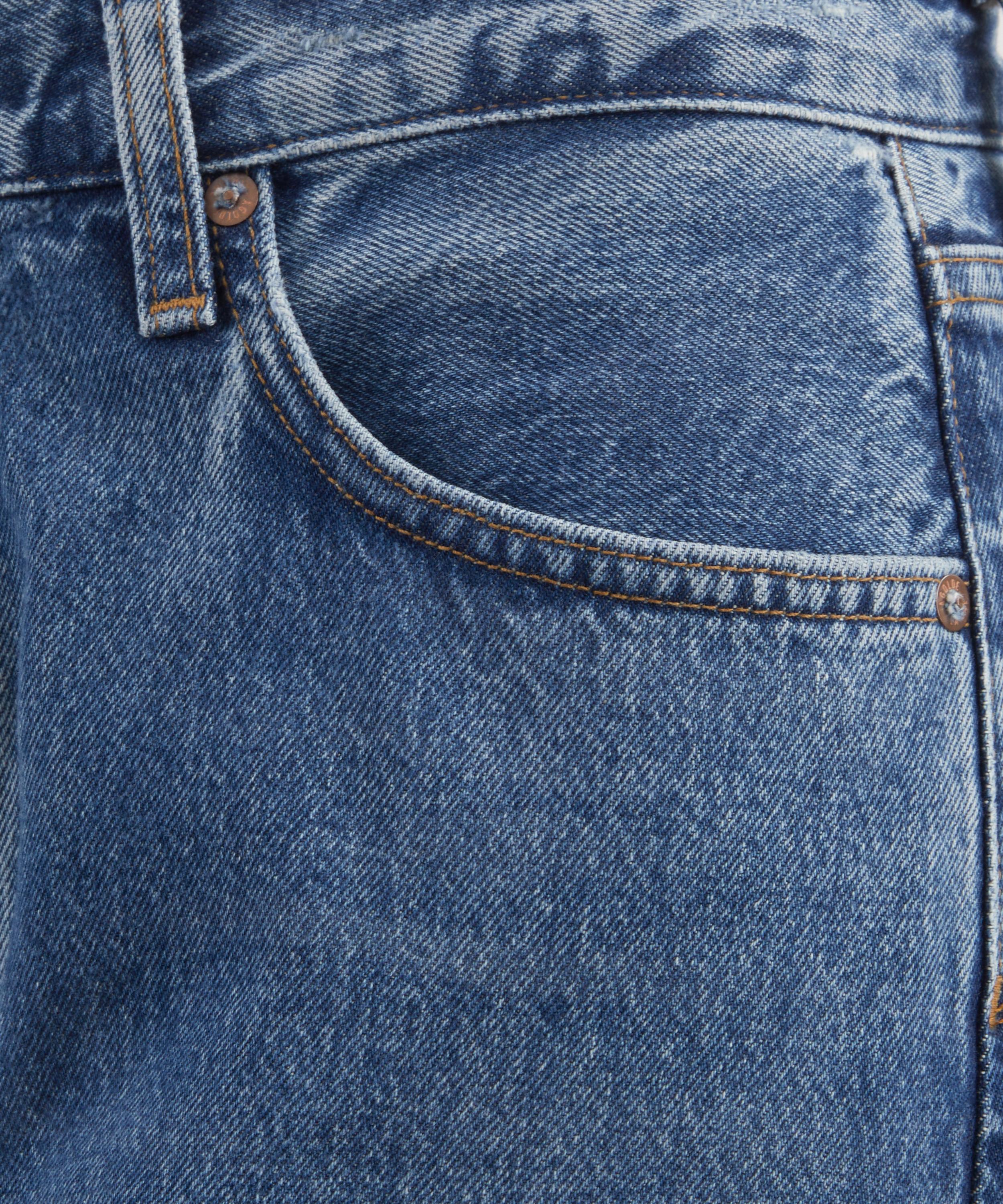AGOLDE - Twist Low Slung Baggy Jeans in Myth image number 4