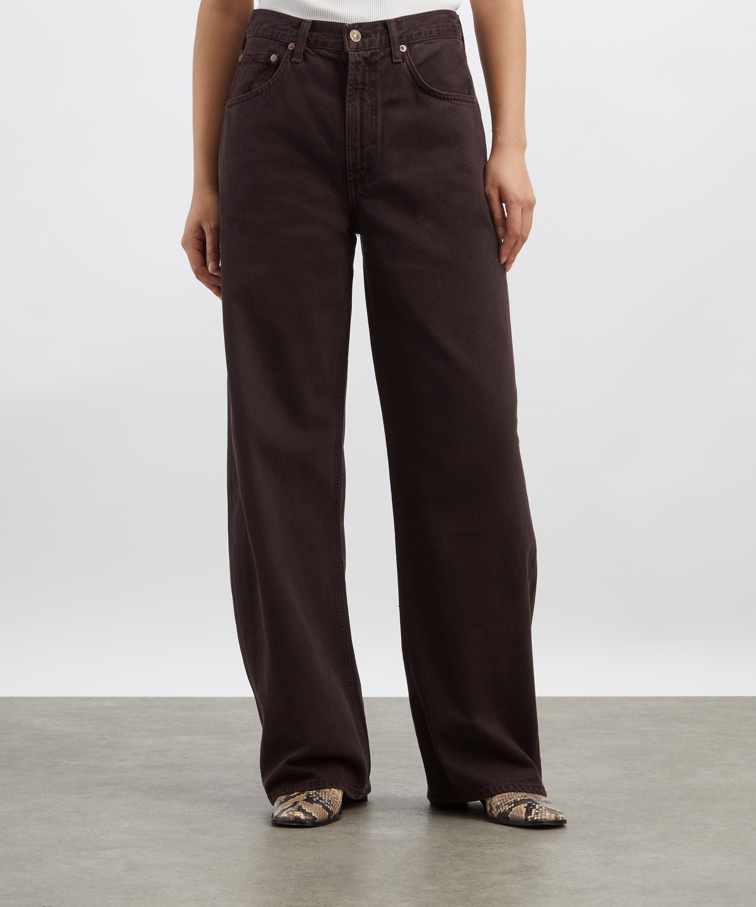 AGOLDE - Low Curve Jeans in Sloe Berry image number 2