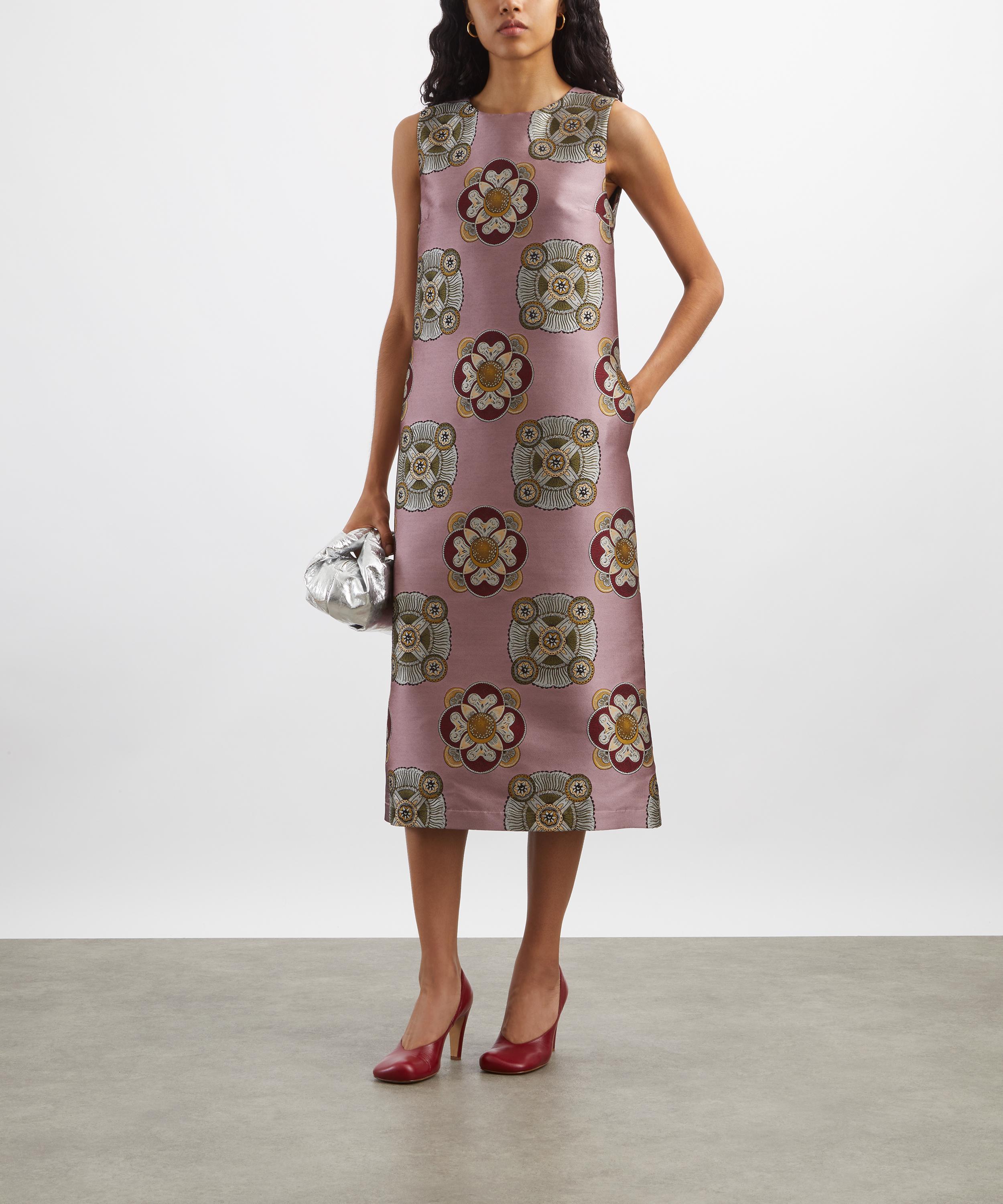 La DoubleJ - Nucleus Placée Dusty Pink Column Dress image number 1