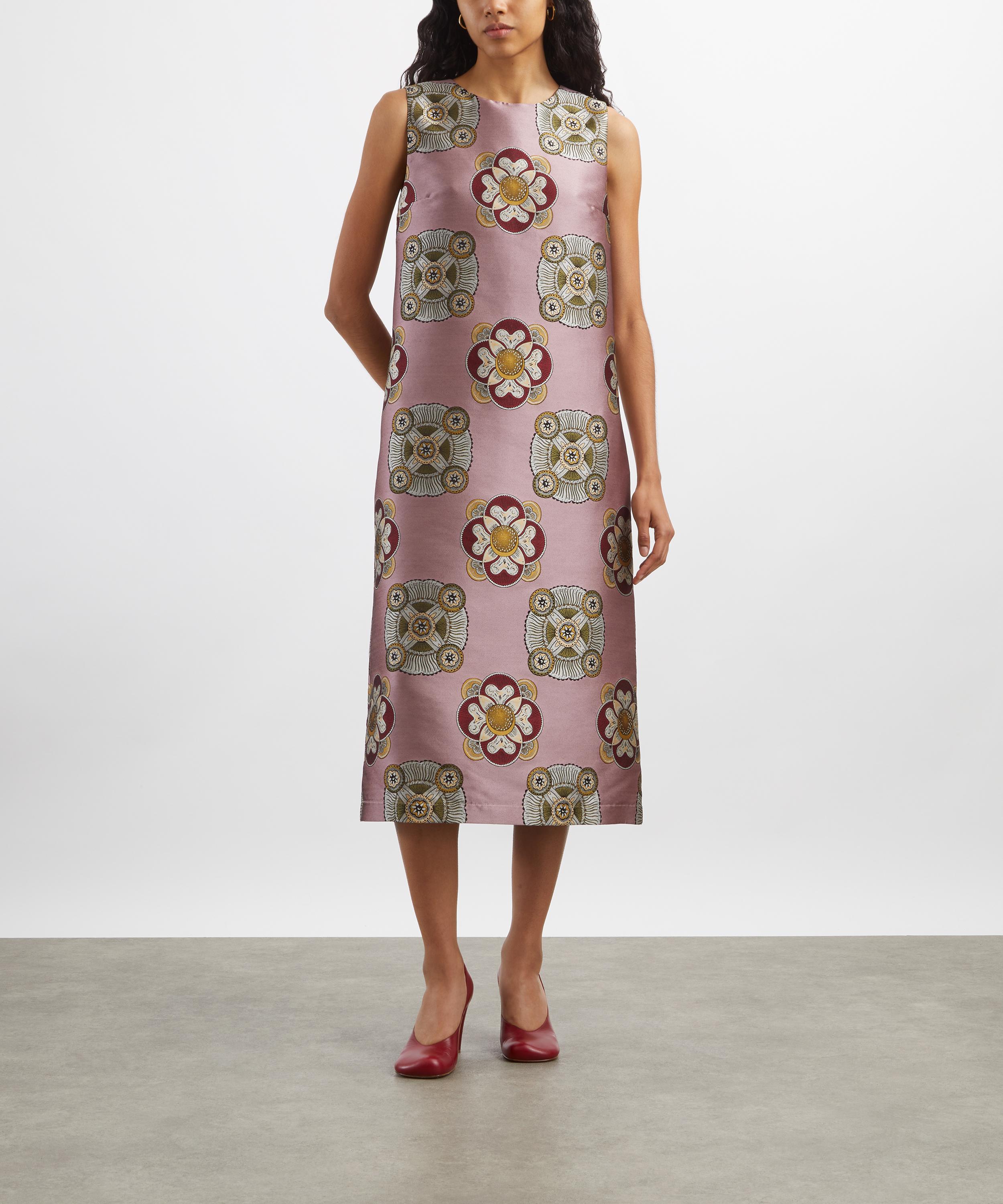 La DoubleJ - Nucleus Placée Dusty Pink Column Dress image number 2