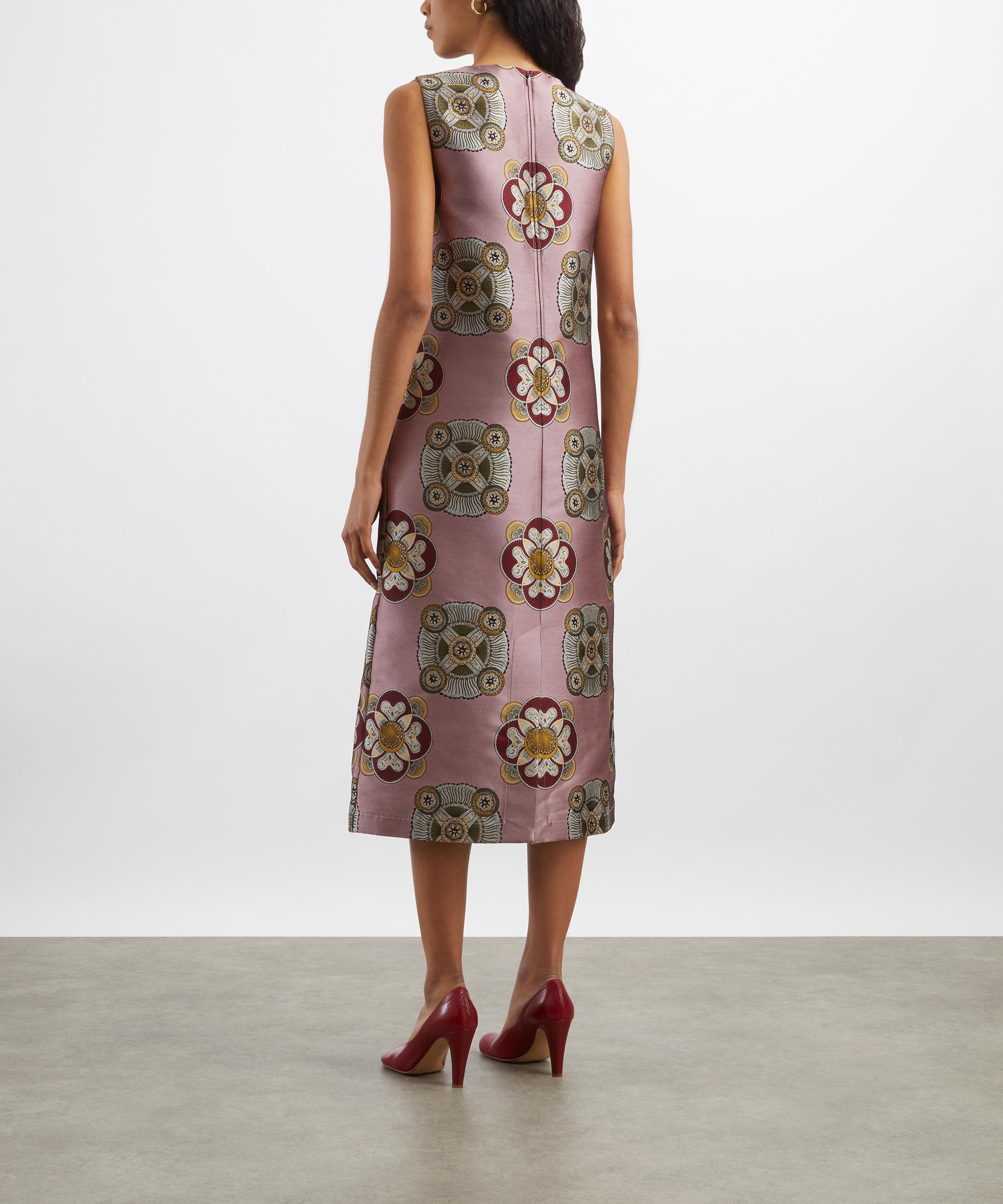 La DoubleJ - Nucleus Placée Dusty Pink Column Dress image number 3