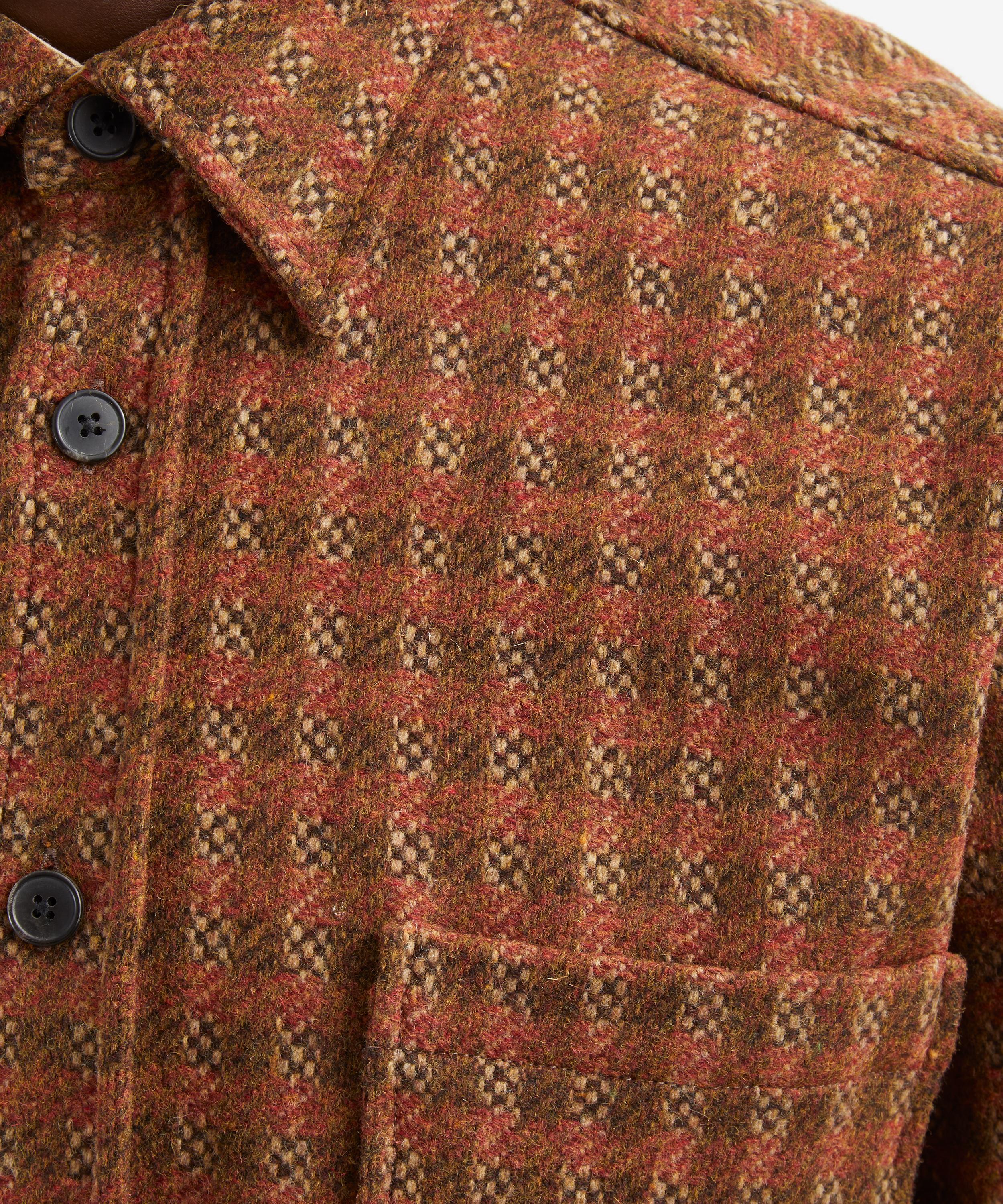 Portuguese Flannel - Merino Wool Tweed Shirt image number 4