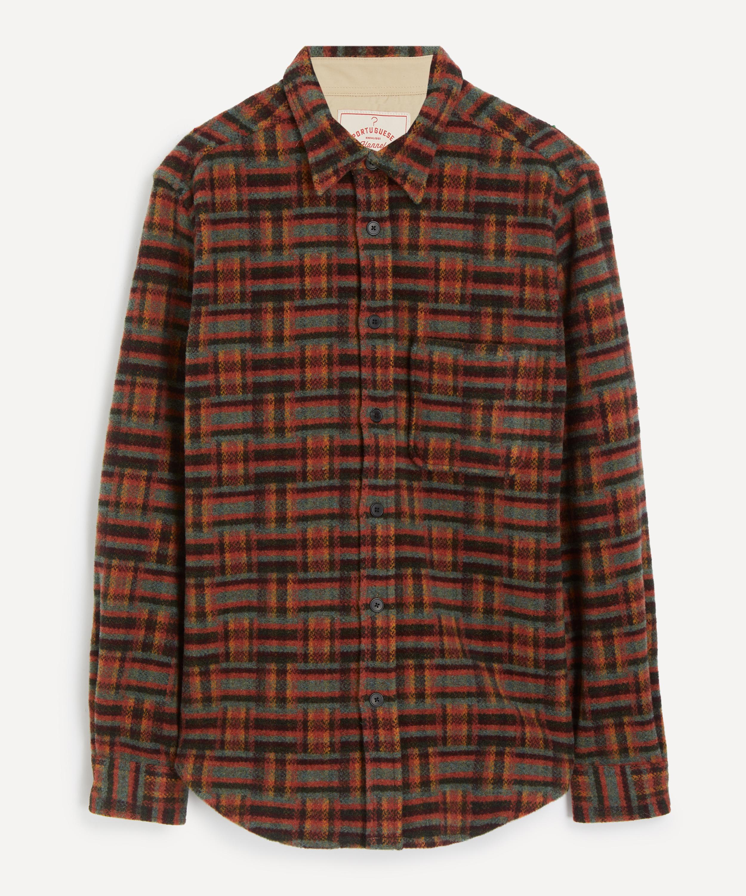 Portuguese Flannel - Geometric Wool Shirt