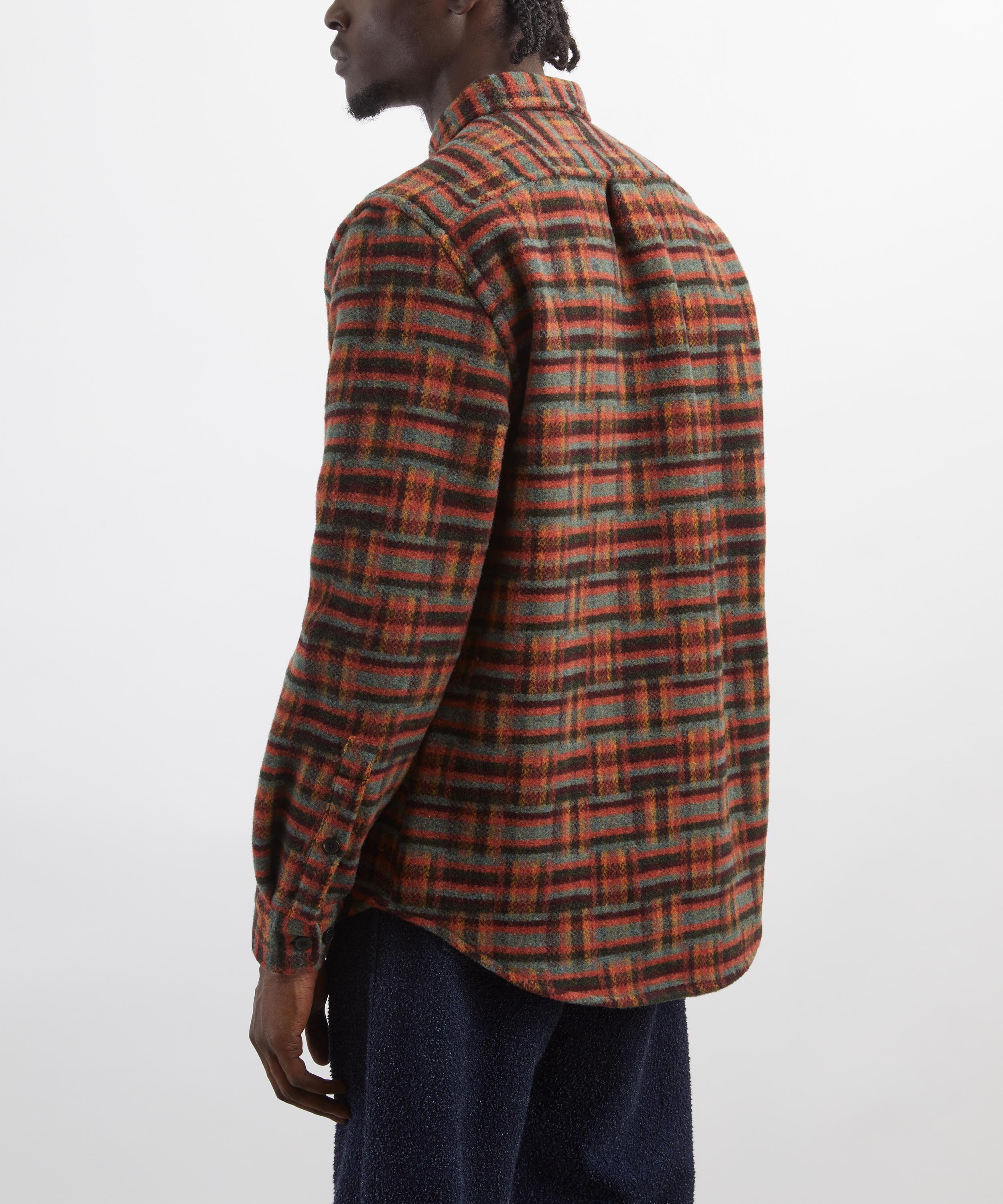 Portuguese Flannel - Geometric Wool Shirt image number 3
