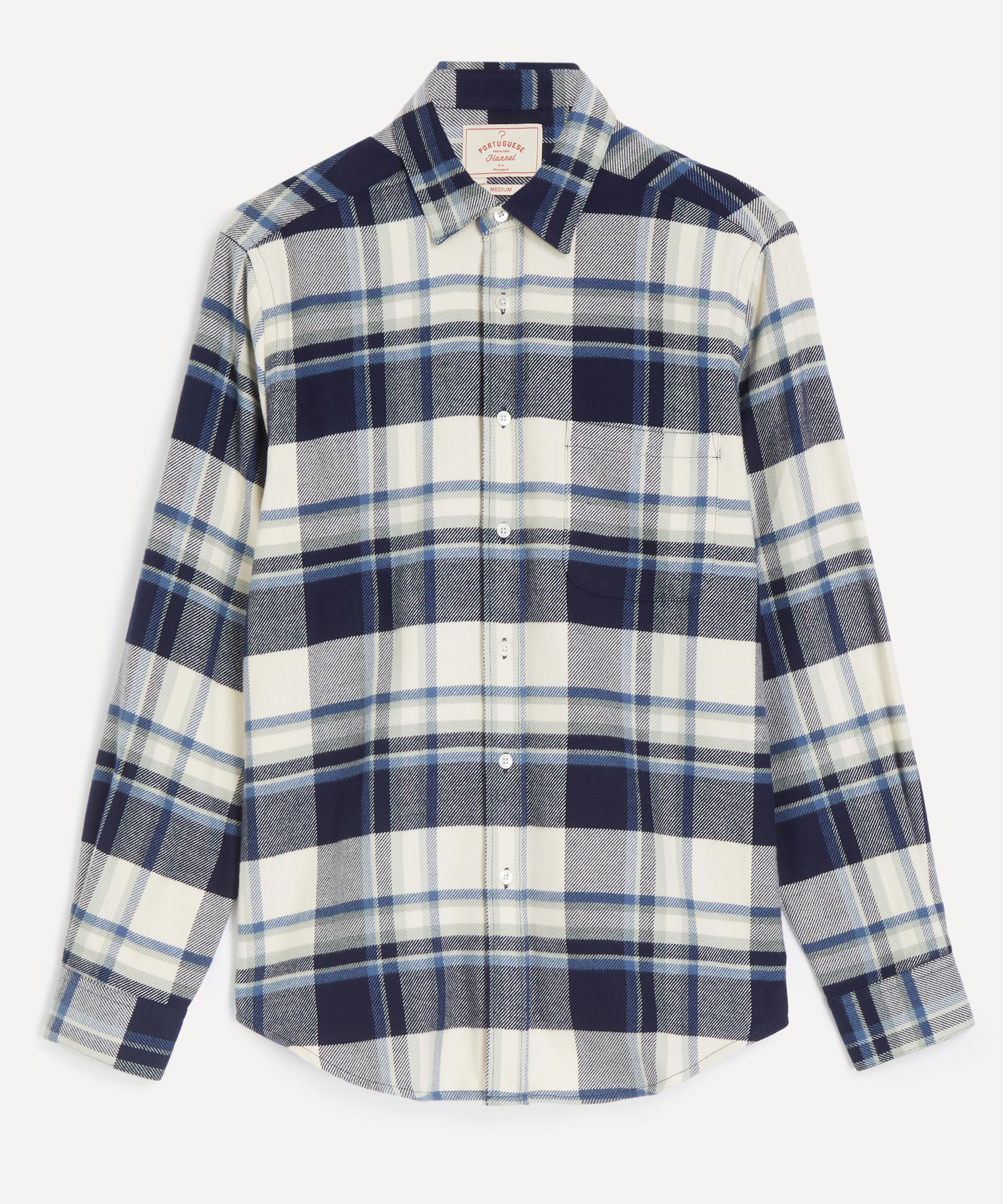 Portuguese Flannel - Blue Beck Shirt image number 0