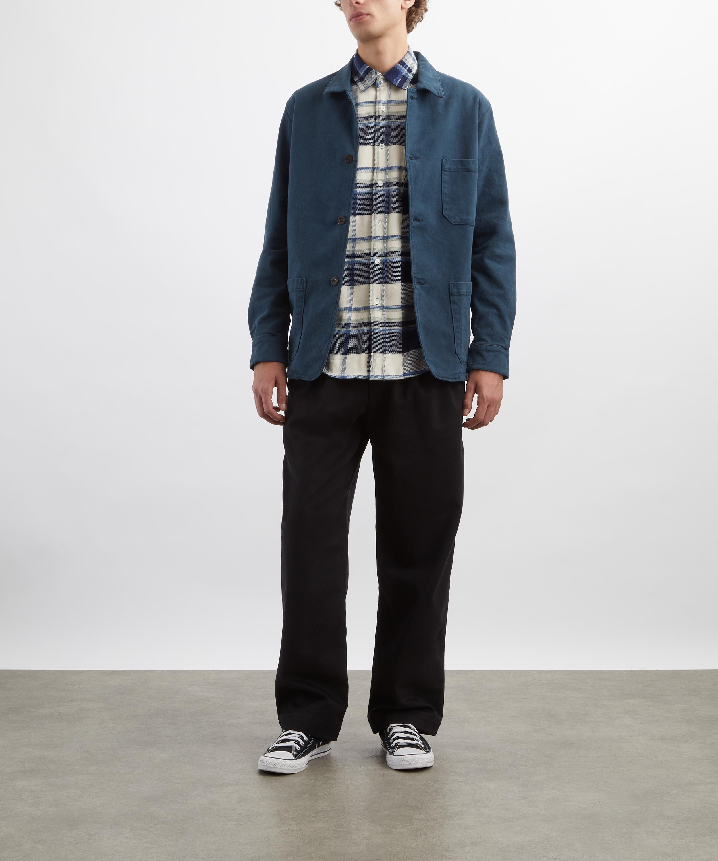 Portuguese Flannel - Blue Beck Shirt image number 1