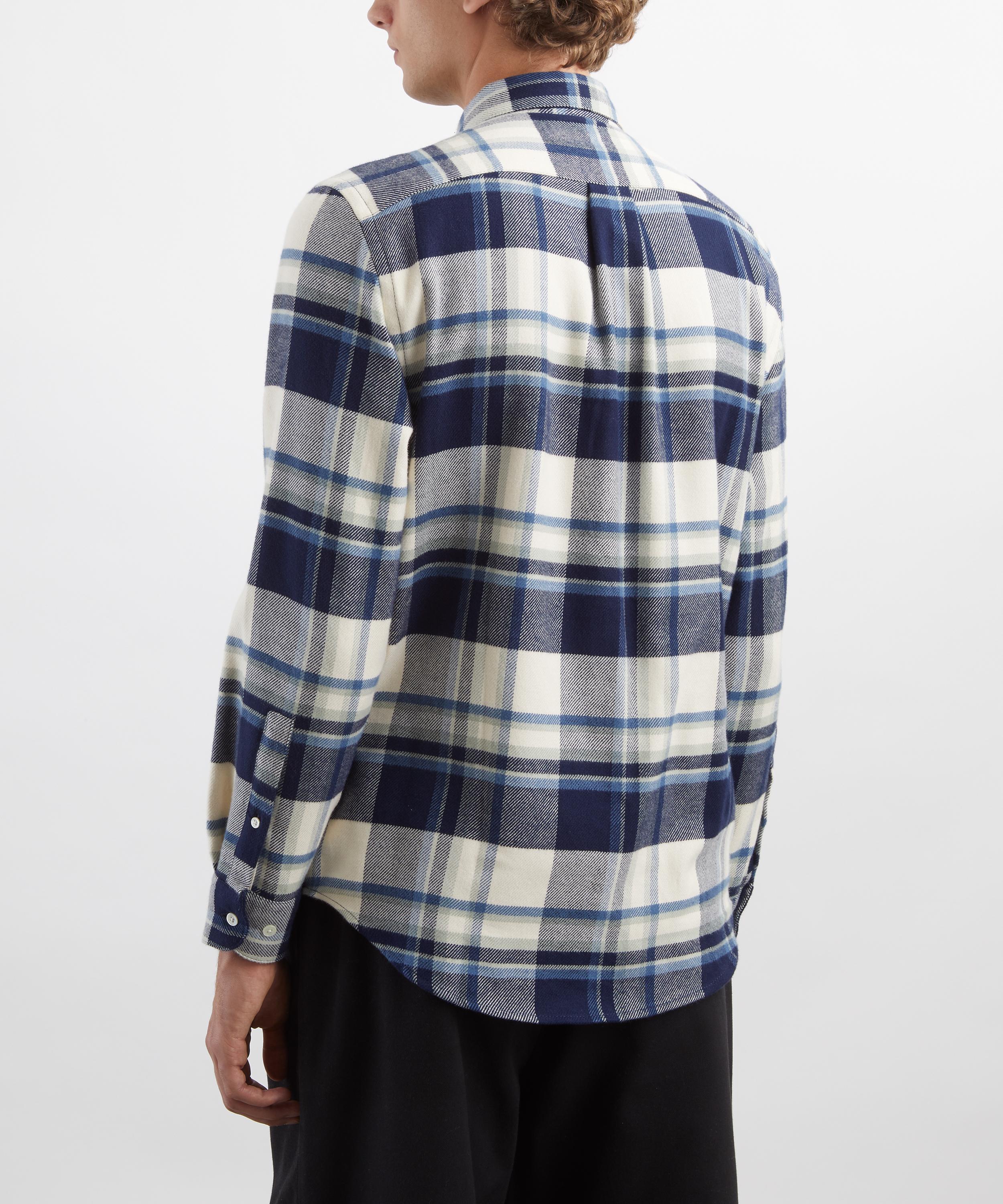 Portuguese Flannel - Blue Beck Shirt image number 3