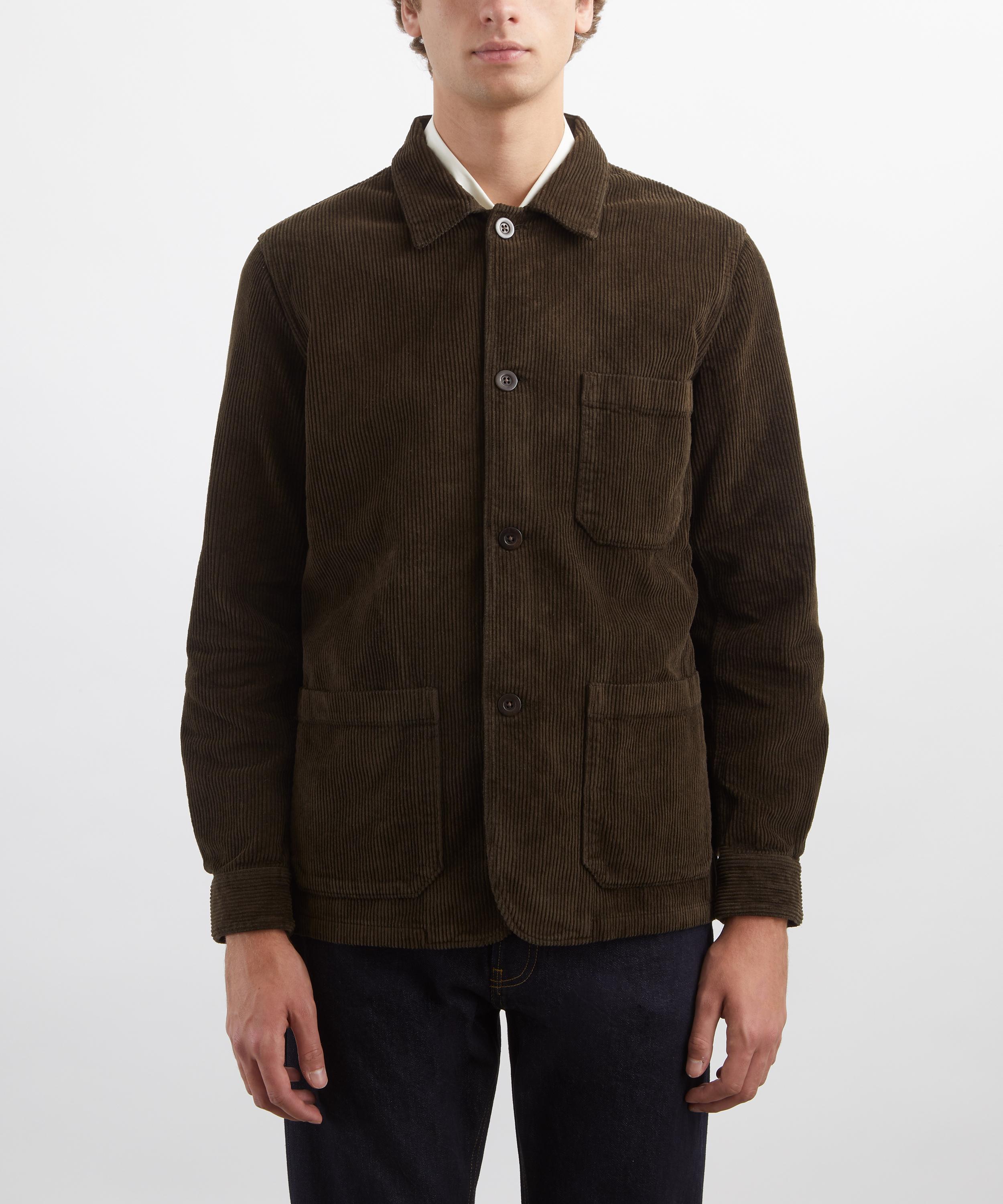 Portuguese Flannel - Olive Labura Cord Jacket image number 2