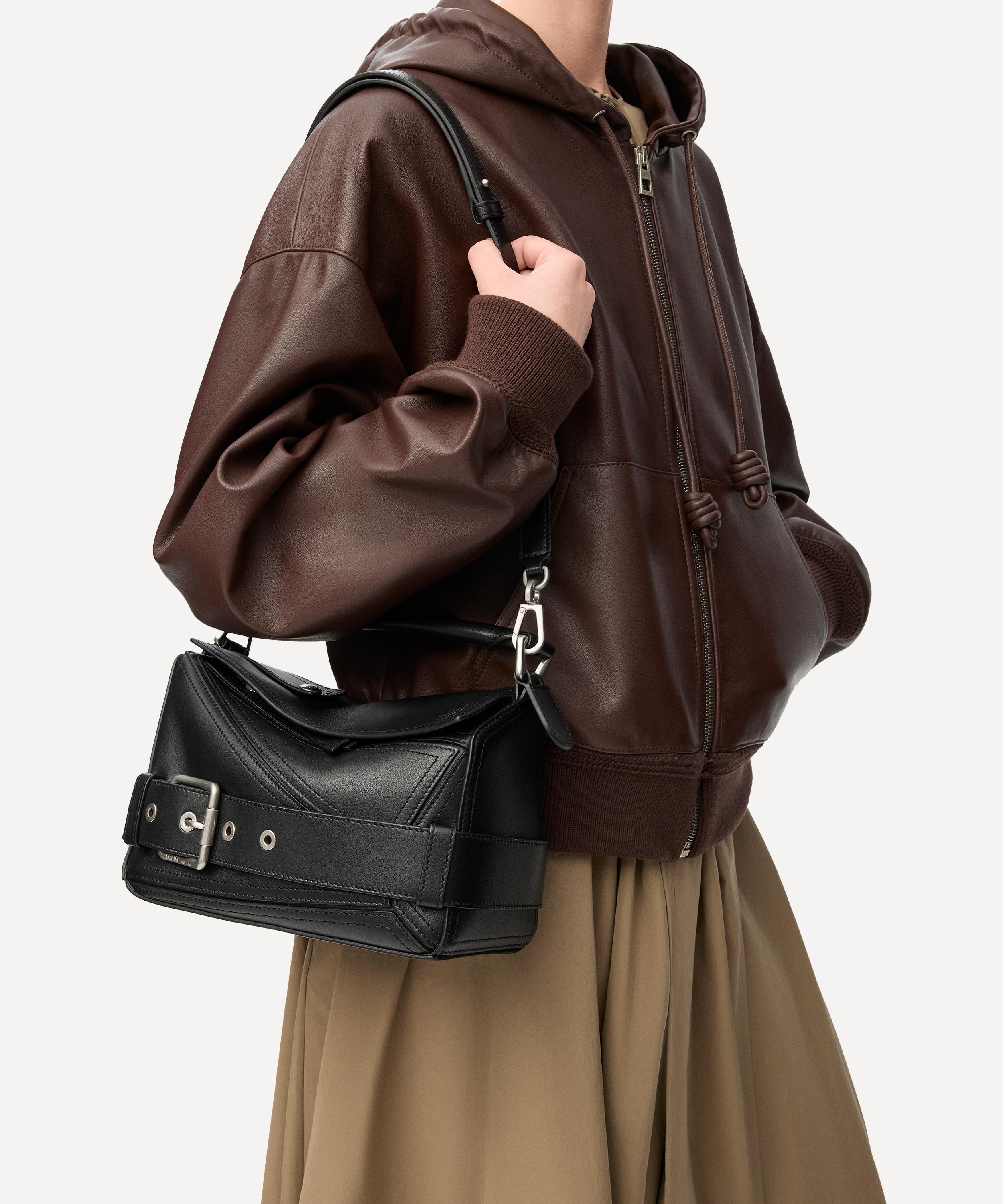 Loewe - Small Puzzle Biker Top Handle Bag image number 1