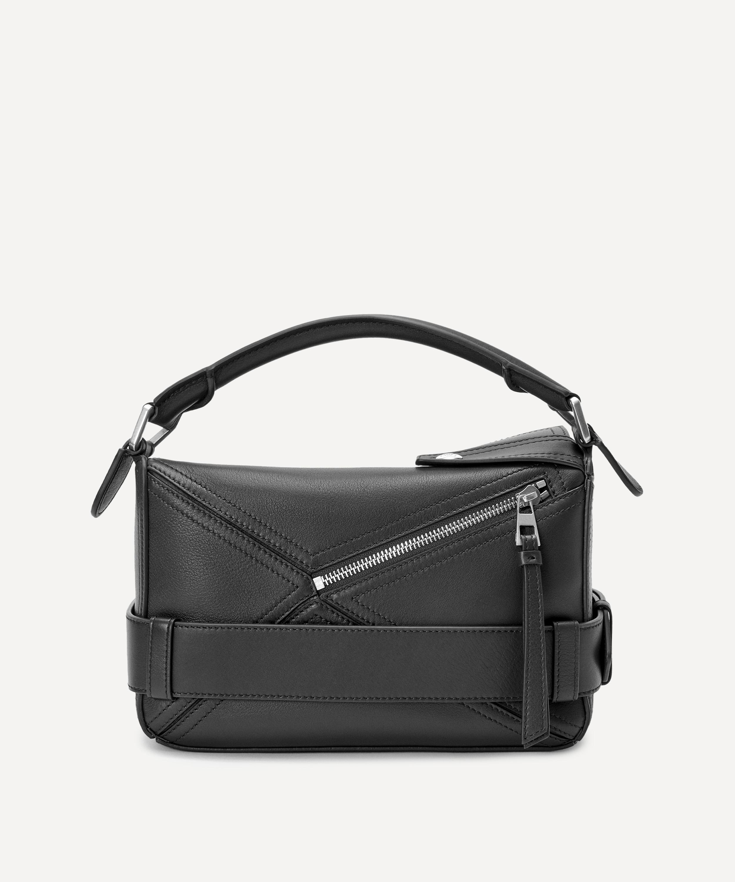 Loewe - Small Puzzle Biker Top Handle Bag image number 4