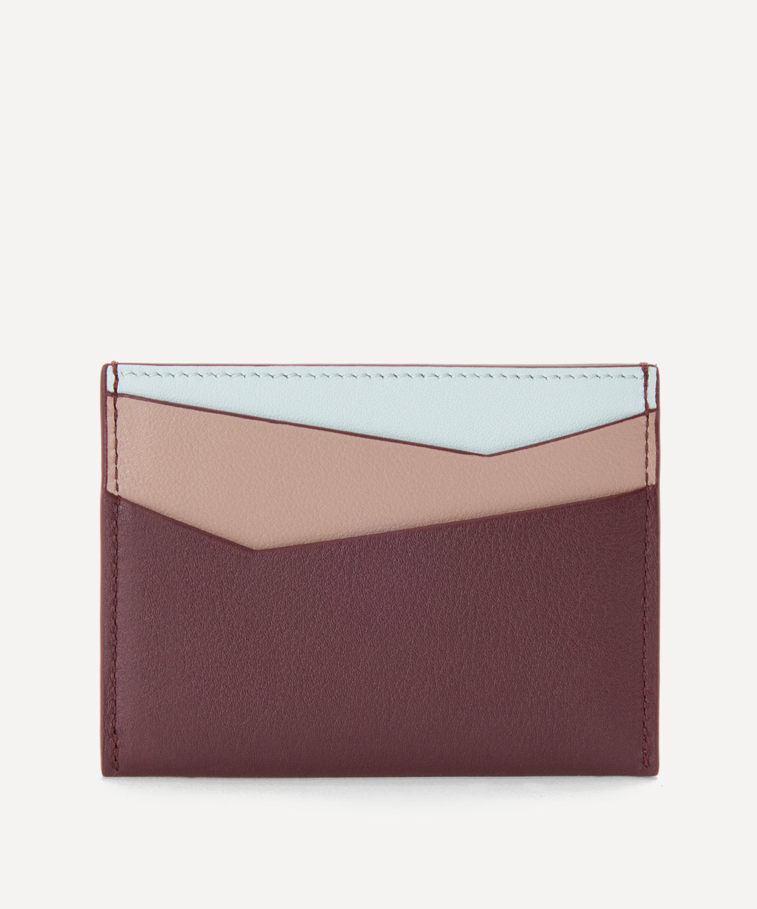 Loewe - Puzzle Plain Frozen Leather Cardholder image number 2