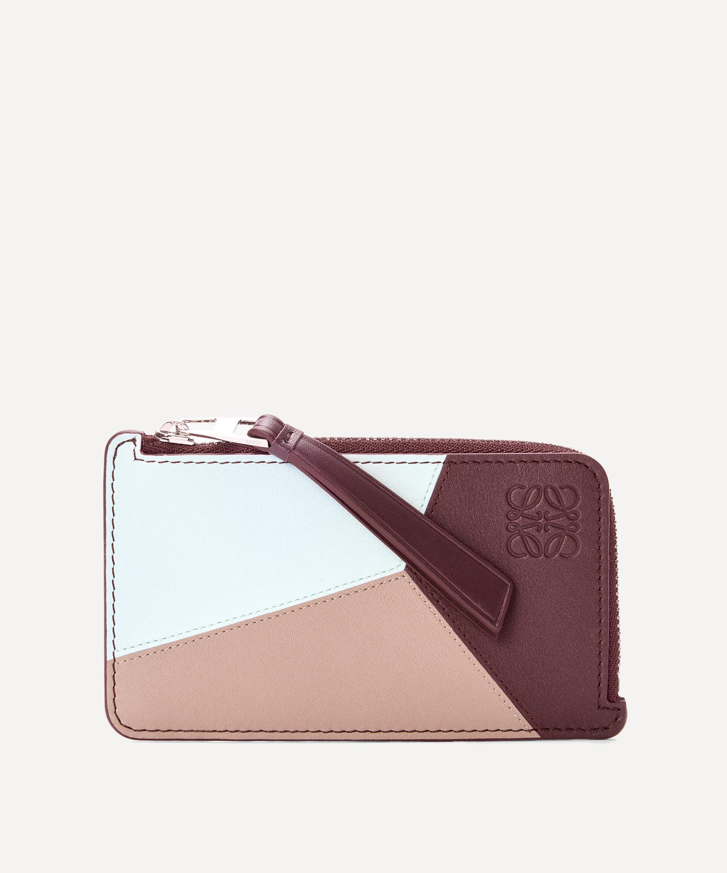 Loewe - Puzzle Frozen Leather Coin Cardholder image number 0