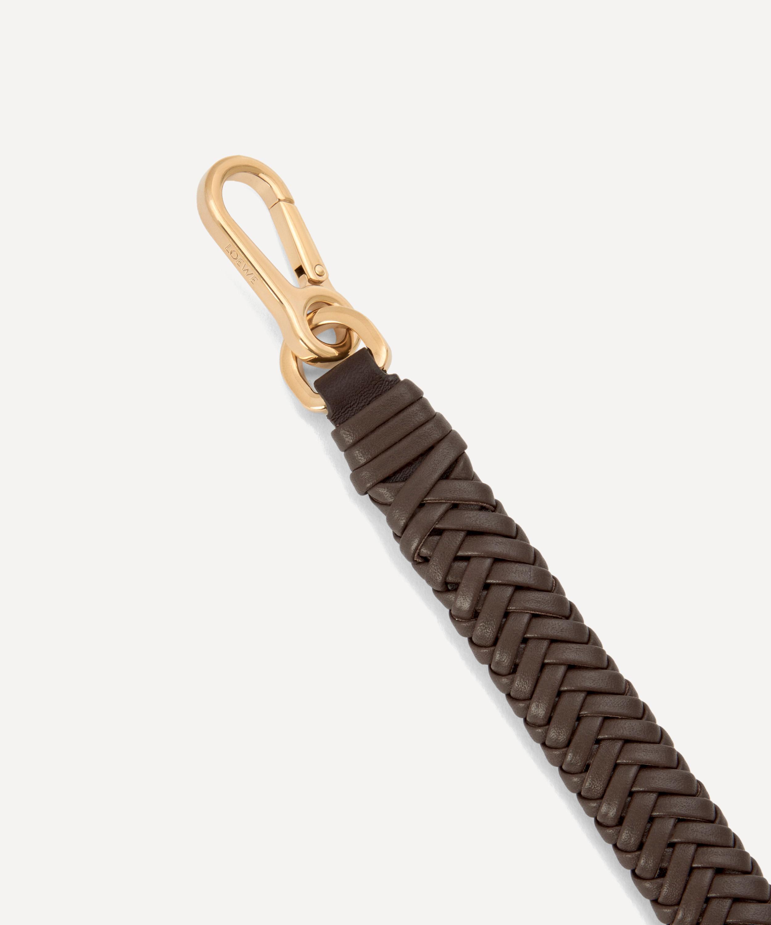 Loewe - Arrow Chocolate Leather Short Bag Strap image number 1