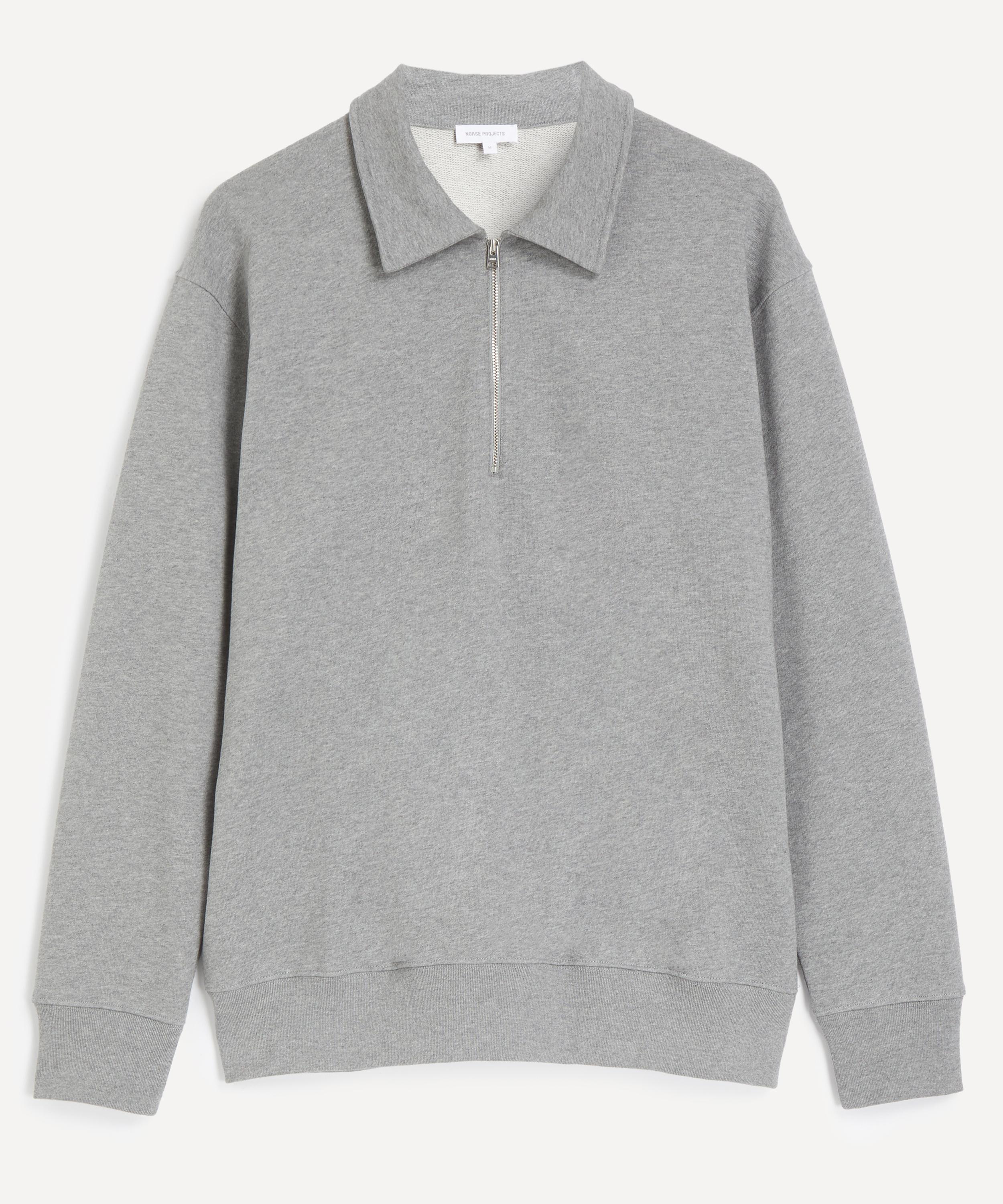 Norse Projects - Norse Standard Half-Zip Sweatshirt image number 0
